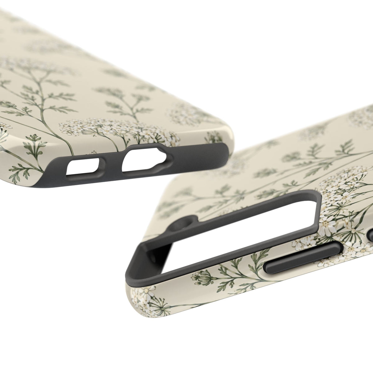 Floral Queen Anne's Lace Tough Phone Case – Protective Botanical iPhone Cover
