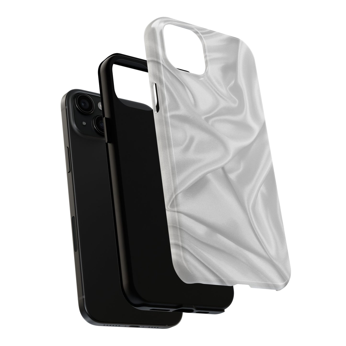 Stylish Tough Phone Cases | Elegant Silk Design | Durable Protection, Gift for Her, Minimalist Accessory, Luxury, Fashionable Cell [...]
