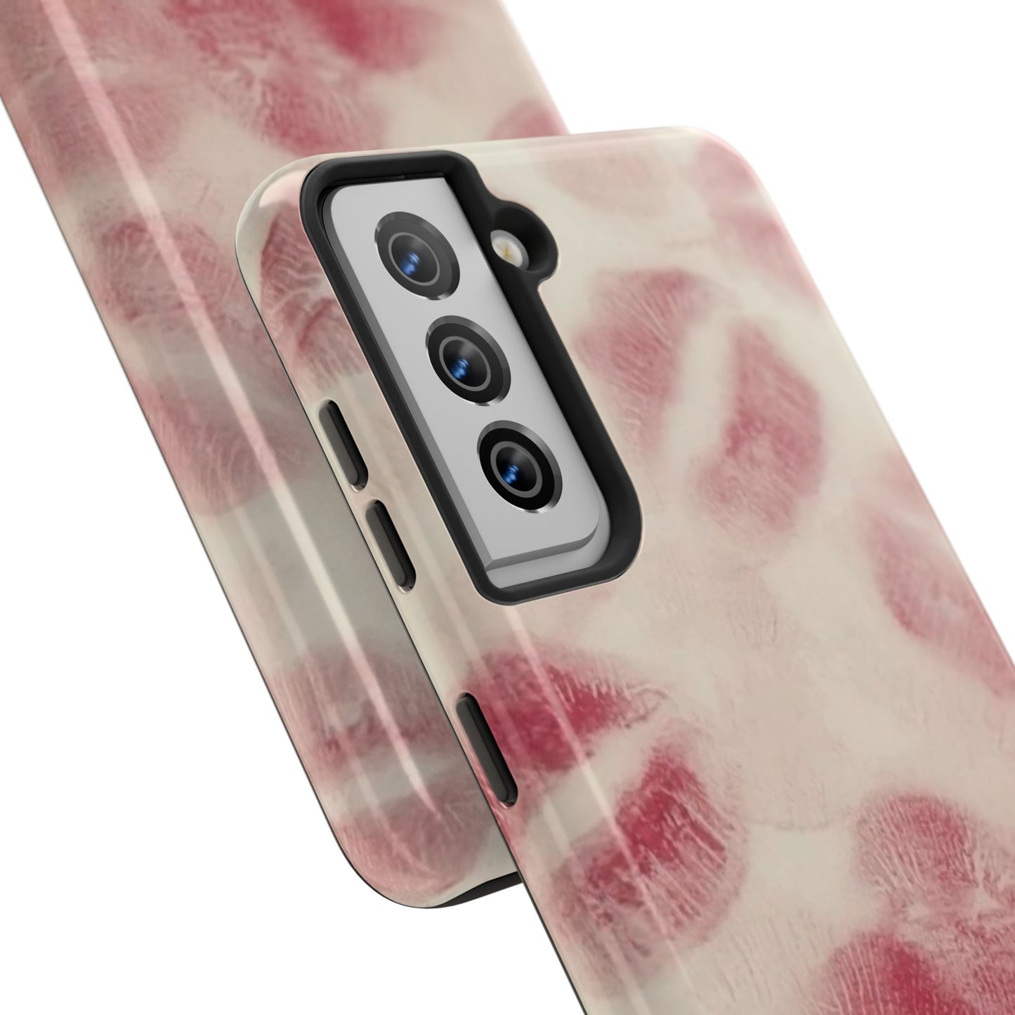 Stylish Kiss Print Phone Cases | Chic Mobile Covers for Trendy Users, Gift for Her, Protective Case, Birthday Present, Valentine's Day