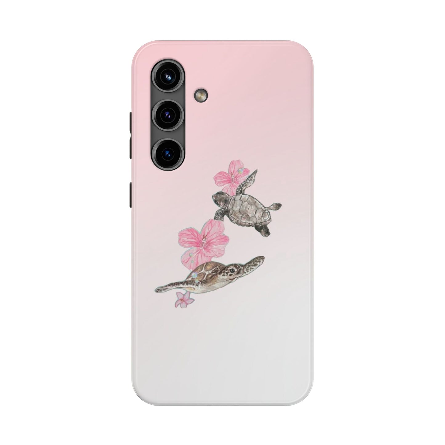 Turtle Phone Case – Tropical Tough Cover, Beach Lover Gift, Ocean Aesthetic, Durable Accessory for Summer, Fun & Functional Case