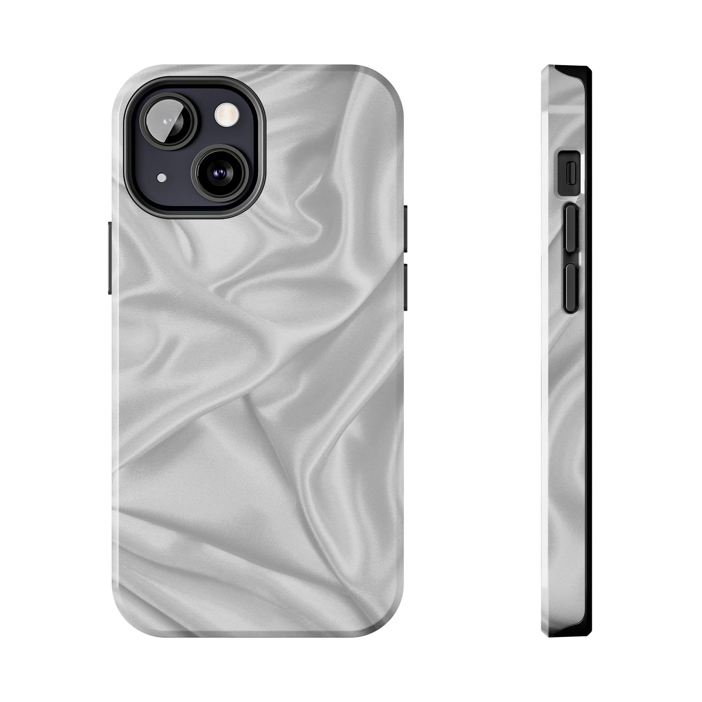 Stylish Tough Phone Cases | Elegant Silk Design | Durable Protection, Gift for Her, Minimalist Accessory, Luxury, Fashionable Cell [...]