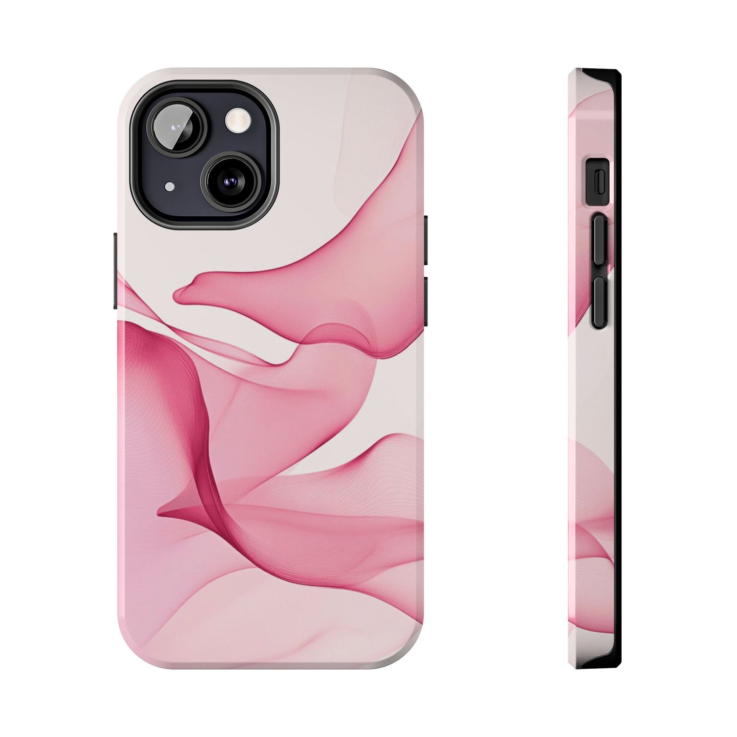 Stylish Tough Phone Cases with Abstract Pink Design, Protective Cases for Her, Gift for Birthdays, Trendy Phone Accessories, Floral [...]