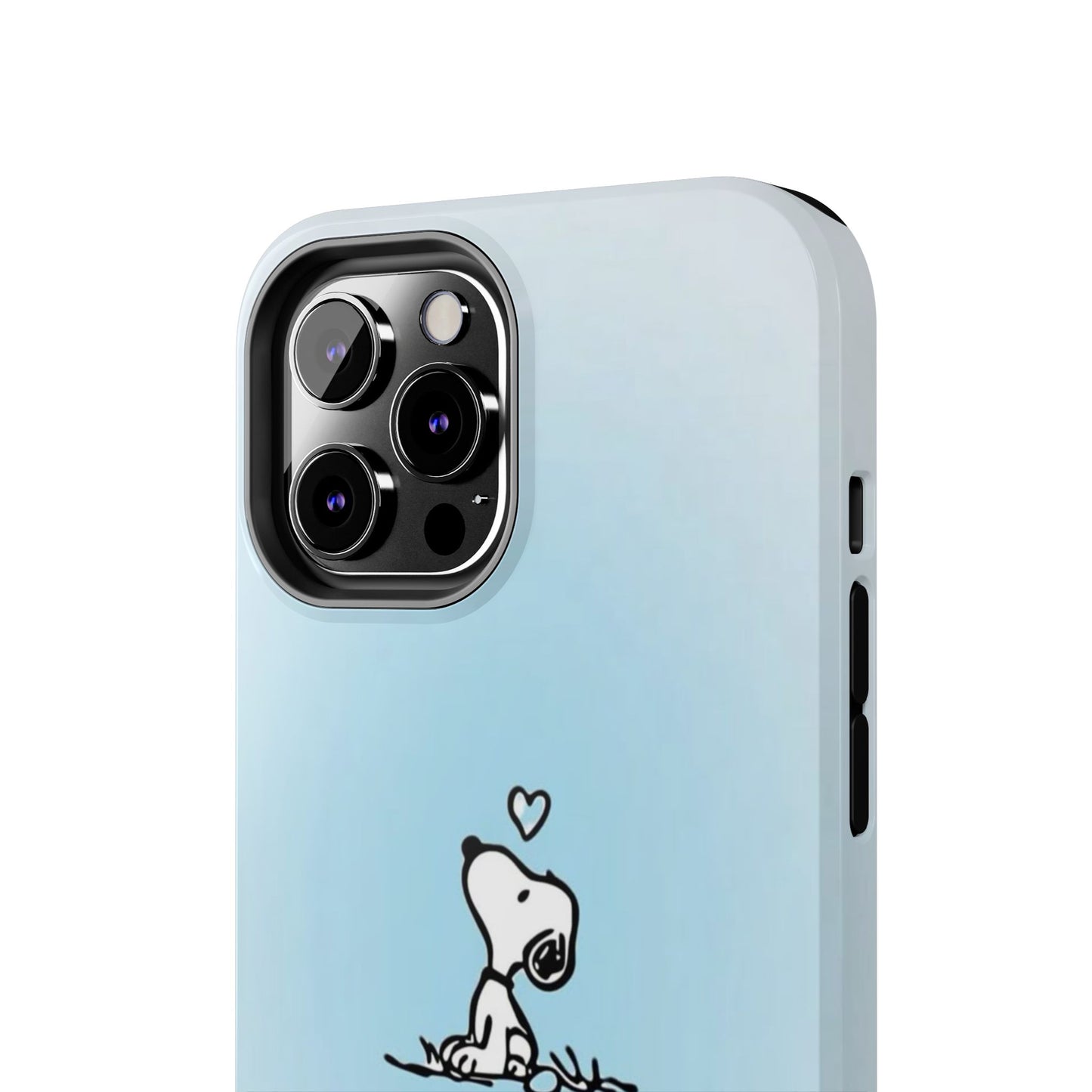 Snoopy Love Tough Phone Cases, Durable Phone Covers for Dog Lovers, Cute Gift for Birthdays, Valentine's Day, Pet Enthusiasts