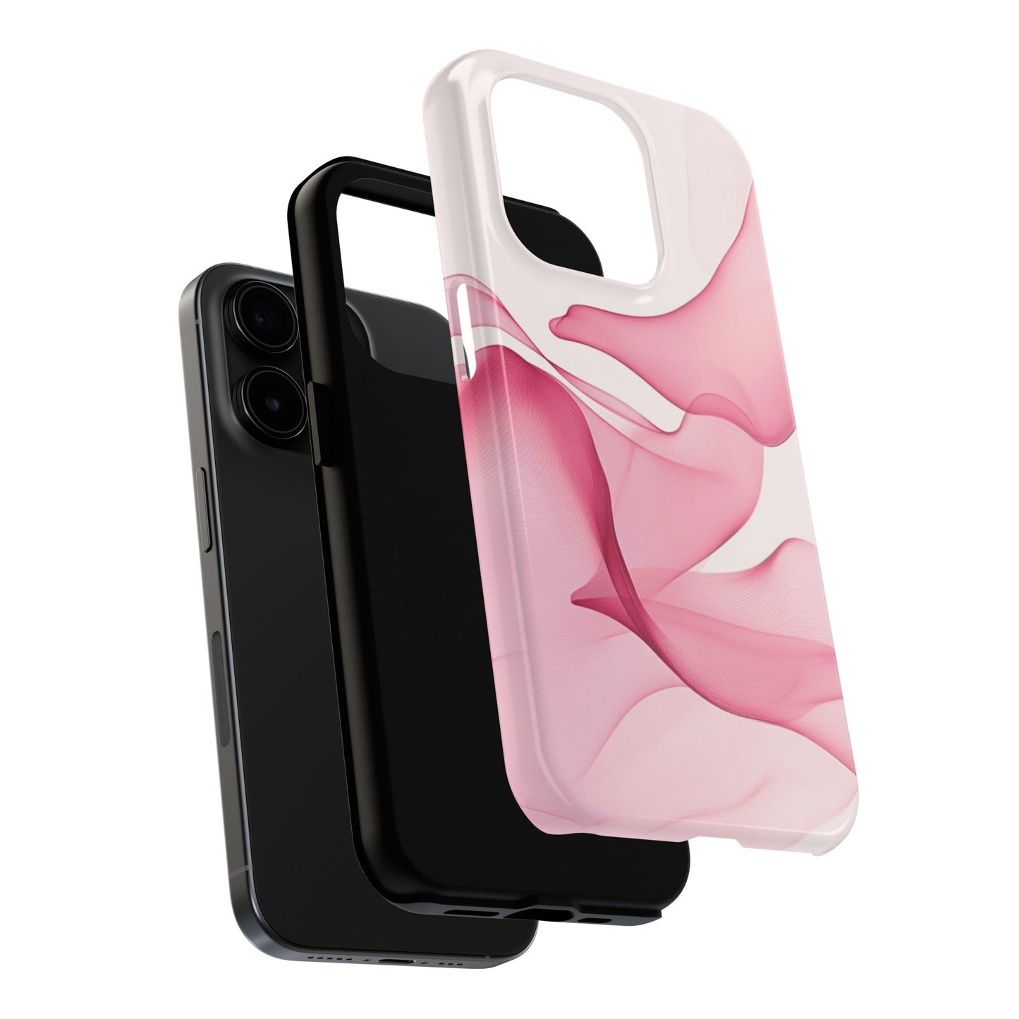 Stylish Tough Phone Cases with Abstract Pink Design, Protective Cases for Her, Gift for Birthdays, Trendy Phone Accessories, Floral [...]
