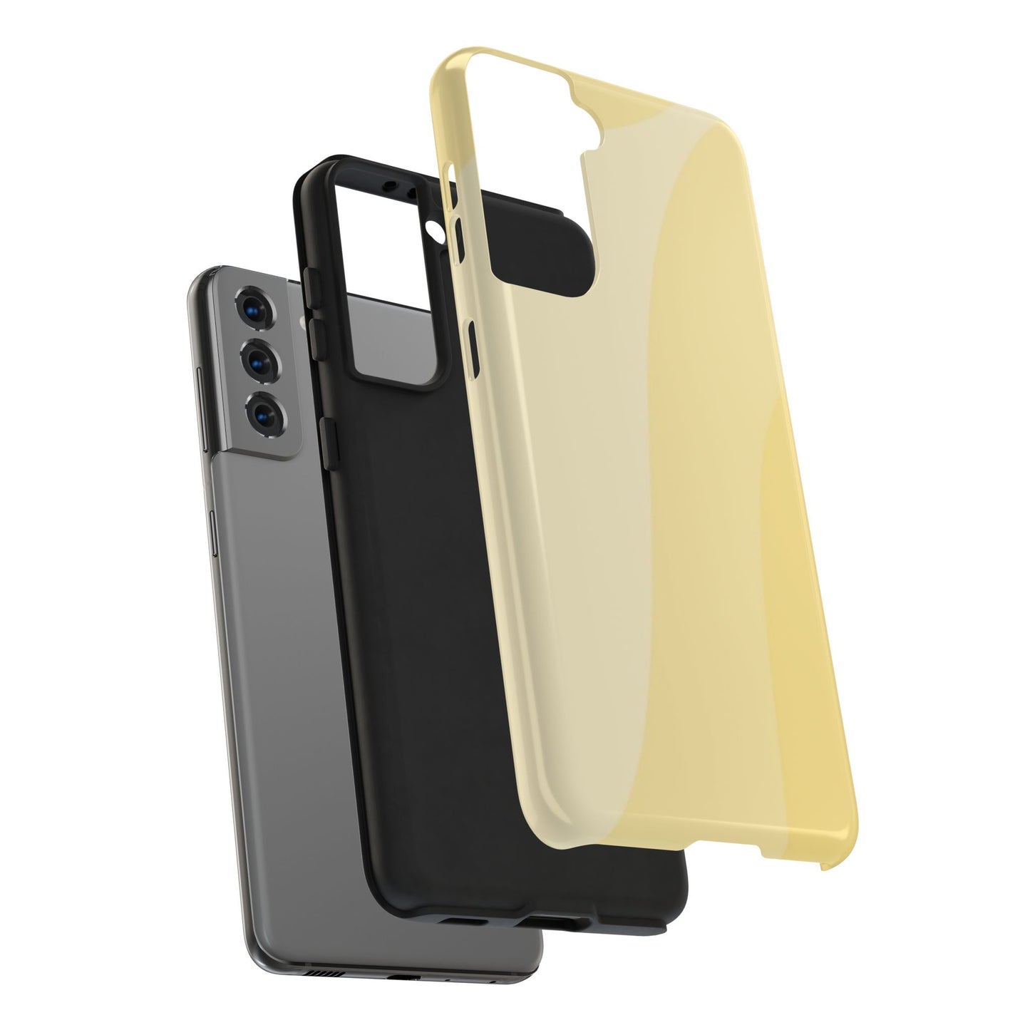 Yellow Wave Tough Phone Cases - Durable, Stylish Protection for Everyone, Ideal Gift for Birthdays, Self-Care, Everyday Reliability, [...]