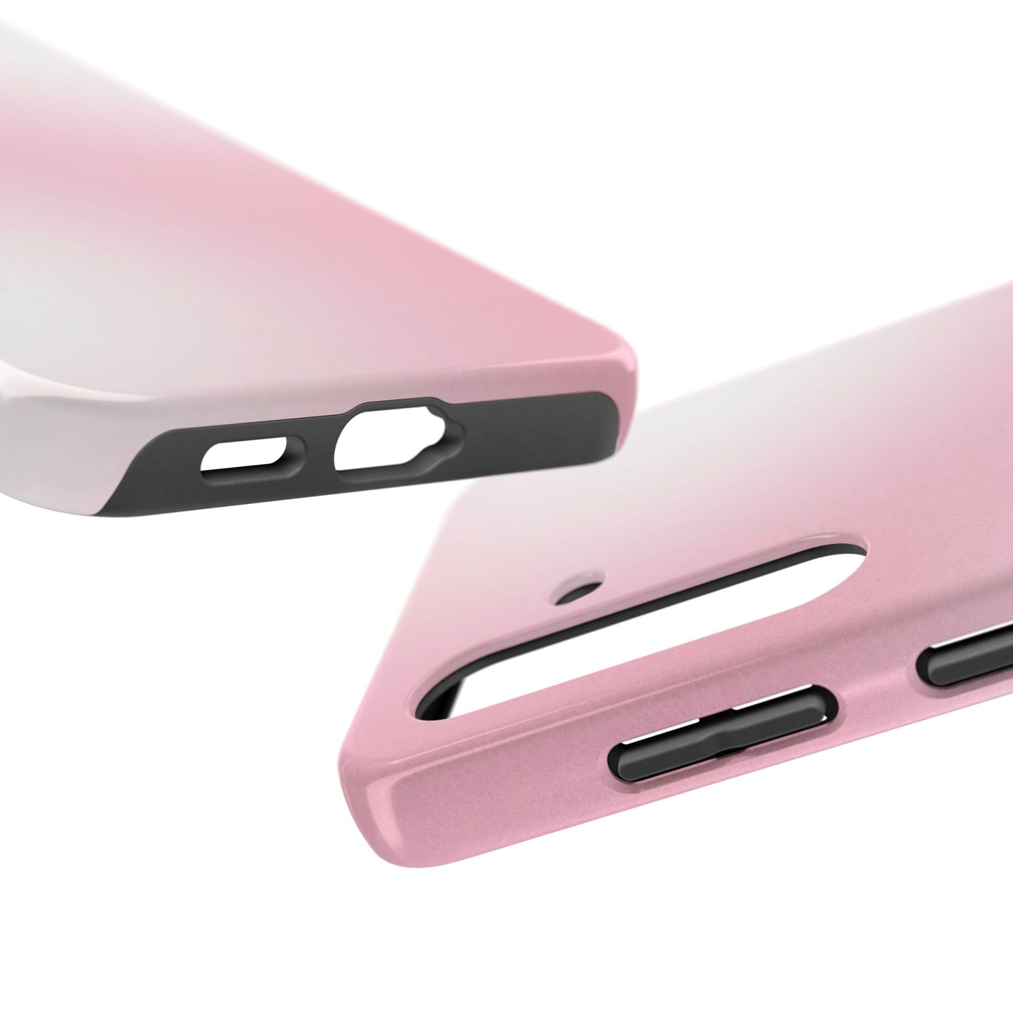 Stylish Tough Phone Cases, Durable Phone Covers, Pink Gradient Phone Case, Gift for Her, Trendy Phone Accessories