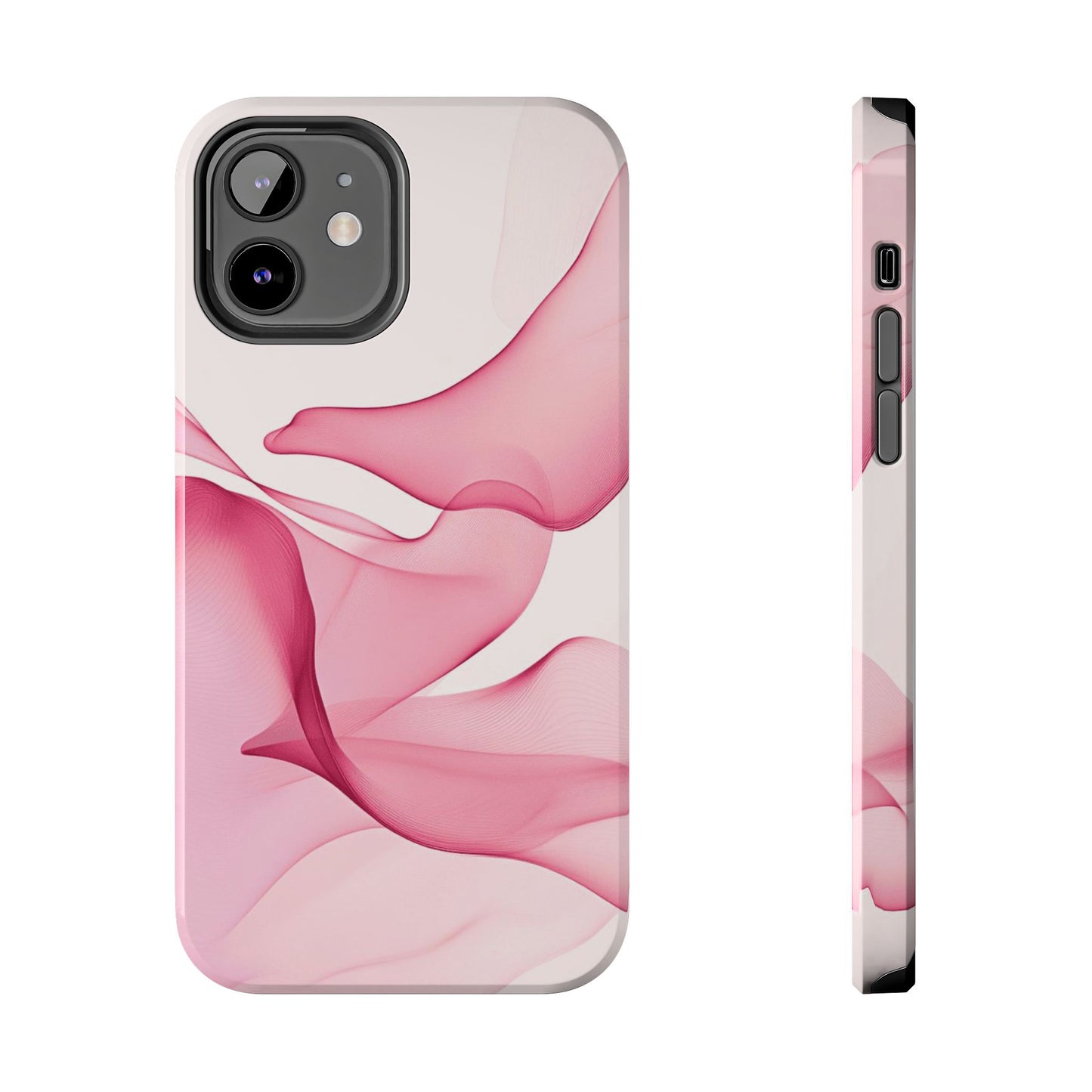 Stylish Tough Phone Cases with Abstract Pink Design, Protective Cases for Her, Gift for Birthdays, Trendy Phone Accessories, Floral [...]