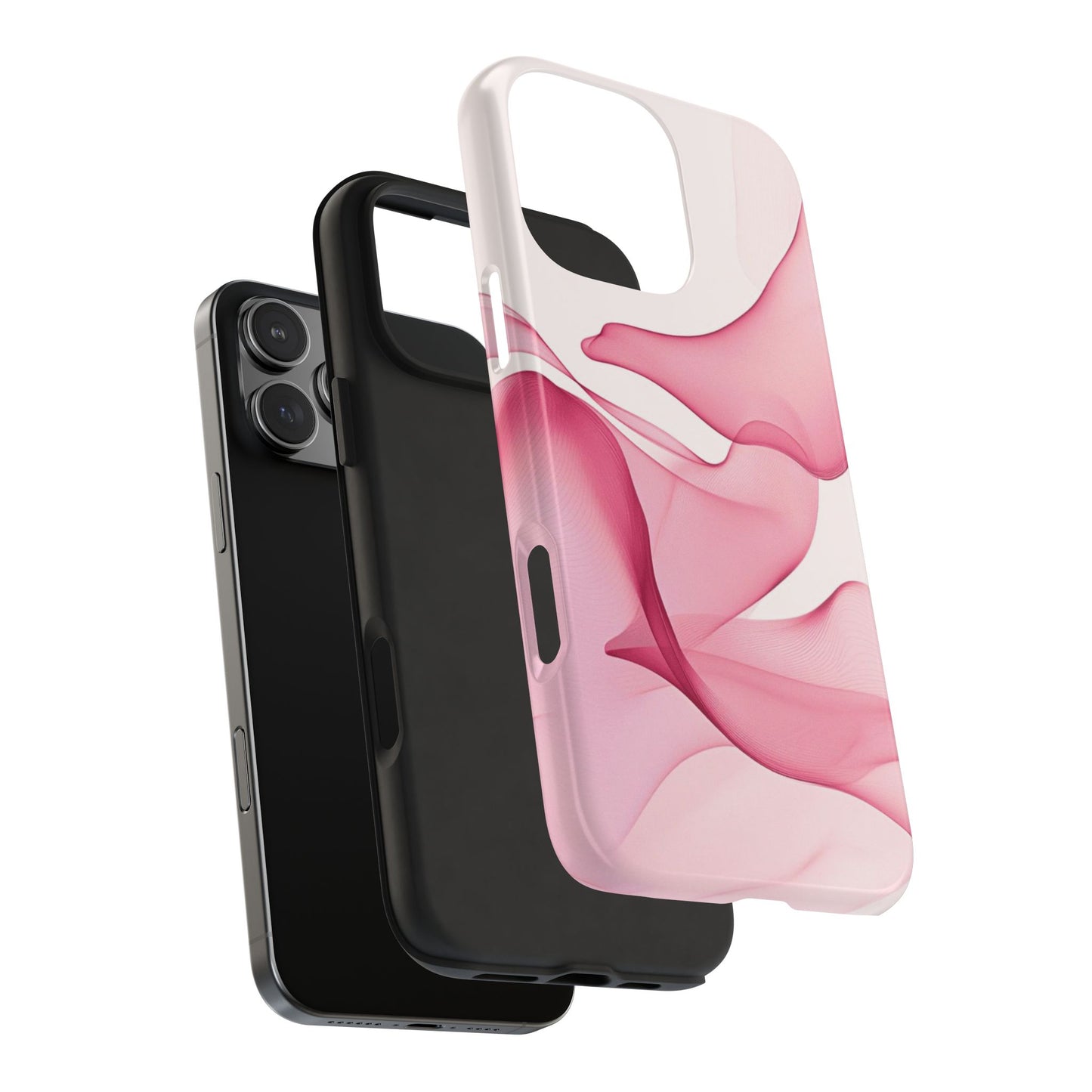 Stylish Tough Phone Cases with Abstract Pink Design, Protective Cases for Her, Gift for Birthdays, Trendy Phone Accessories, Floral [...]