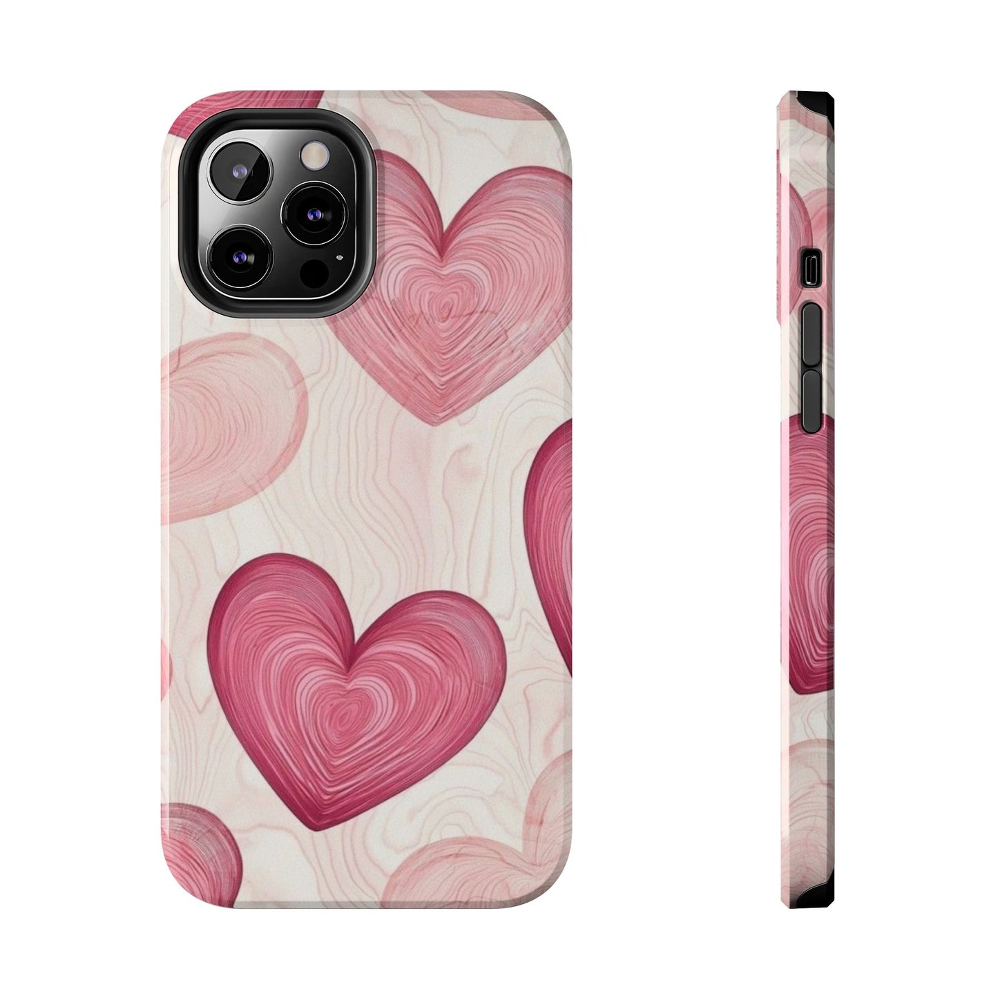 Romantic Heart Phone Cases - Cute, Durable Covers for Valentine's Day, Gift for Her, Love Decor, Phone Accessories