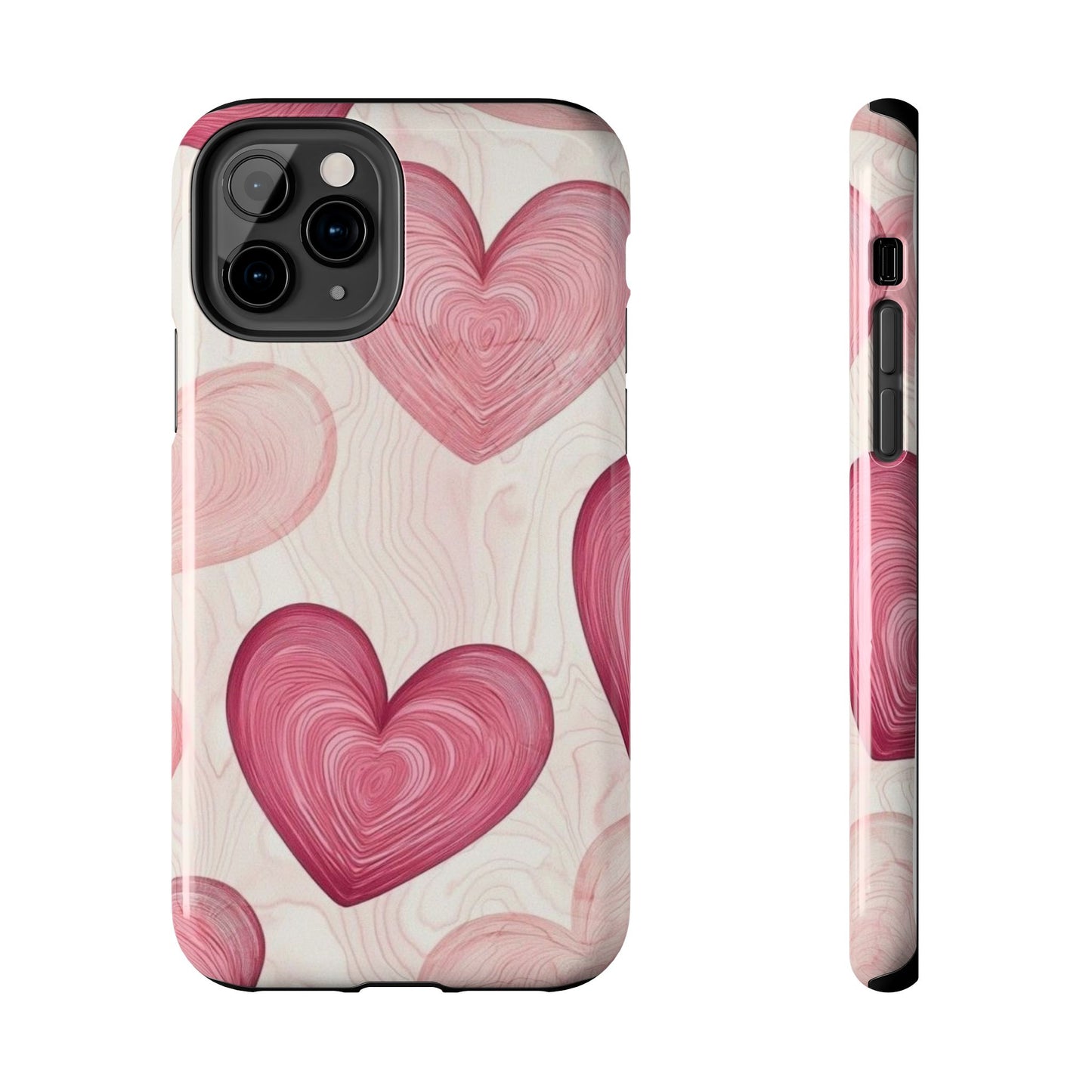 Romantic Heart Phone Cases - Cute, Durable Covers for Valentine's Day, Gift for Her, Love Decor, Phone Accessories