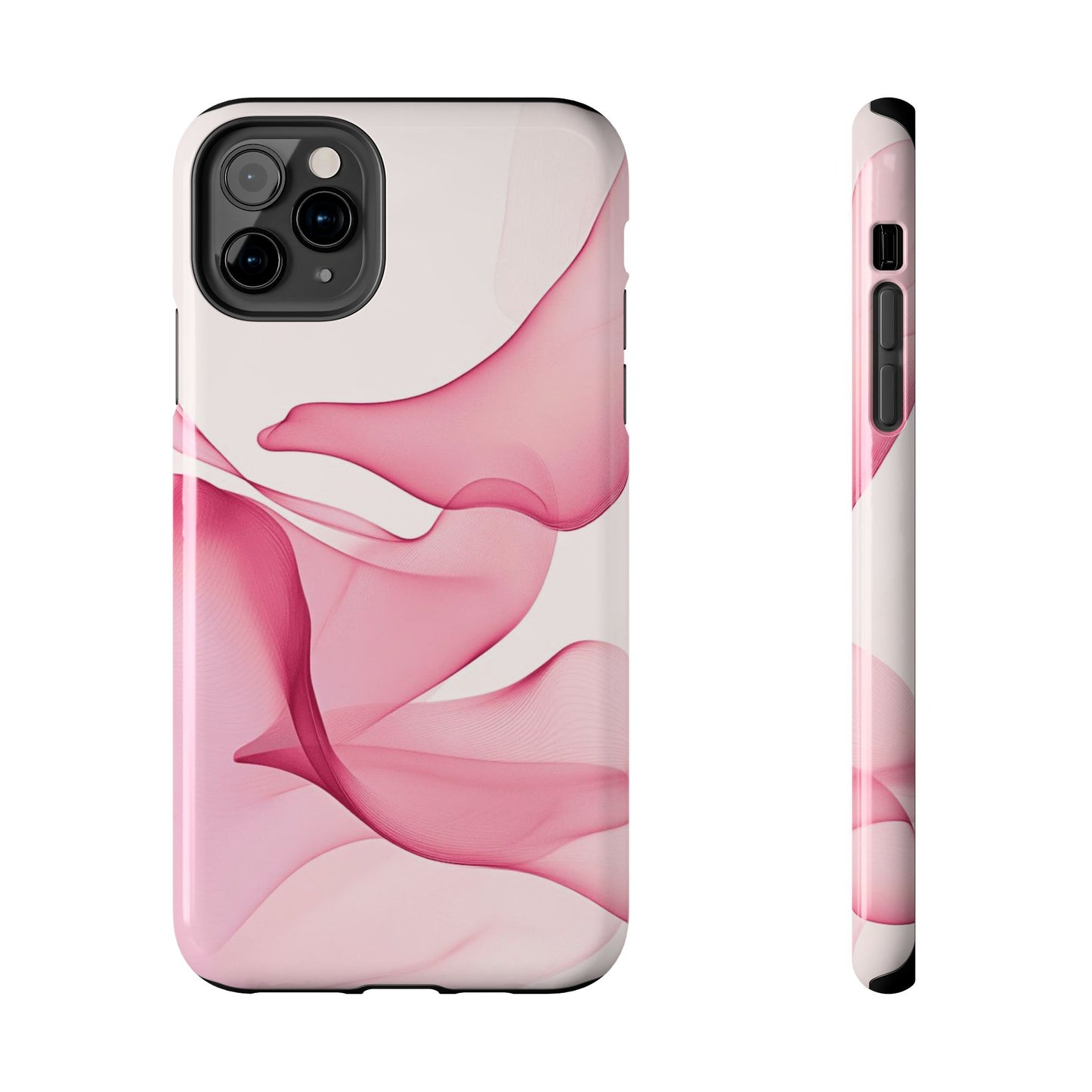Stylish Tough Phone Cases with Abstract Pink Design, Protective Cases for Her, Gift for Birthdays, Trendy Phone Accessories, Floral [...]