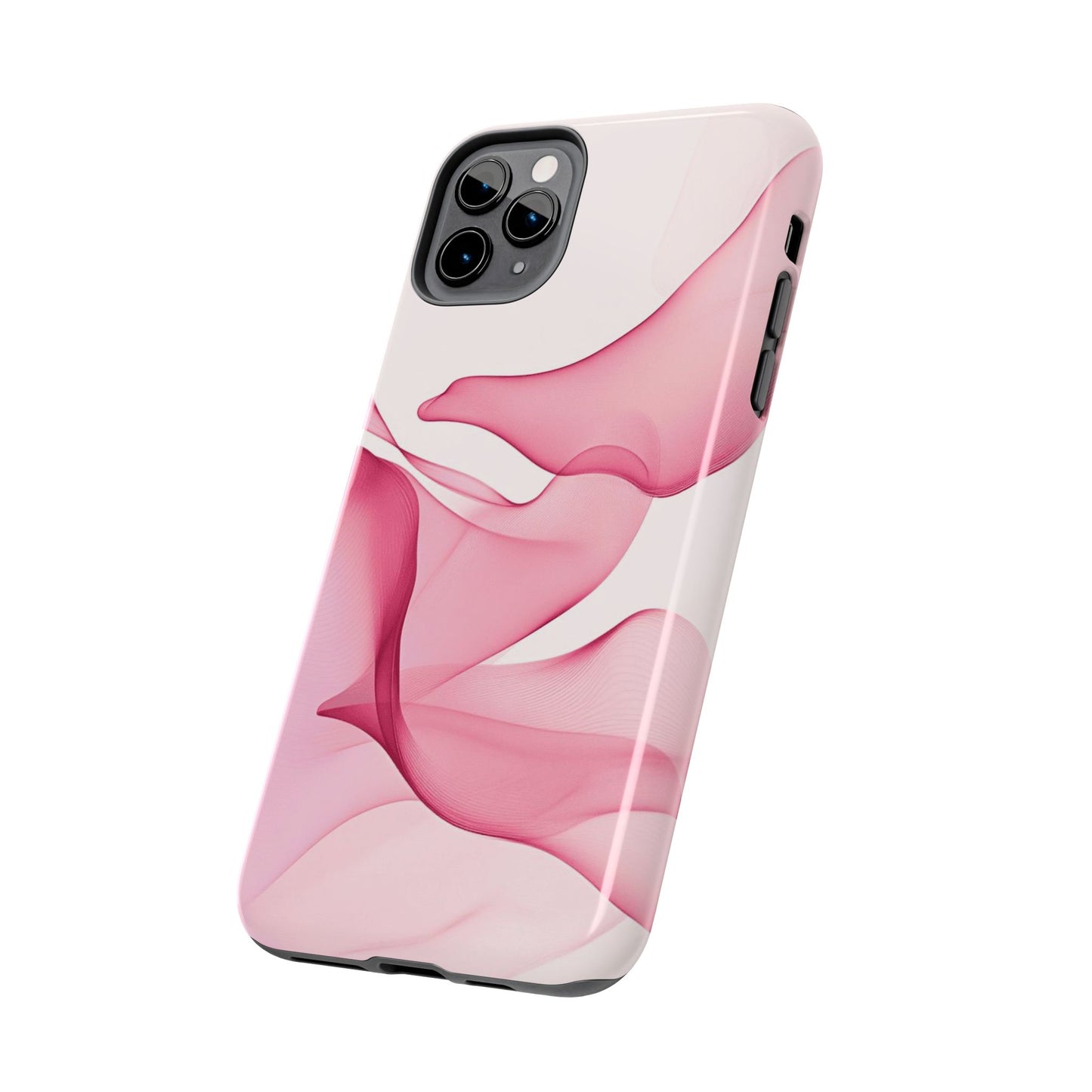 Stylish Tough Phone Cases with Abstract Pink Design, Protective Cases for Her, Gift for Birthdays, Trendy Phone Accessories, Floral [...]