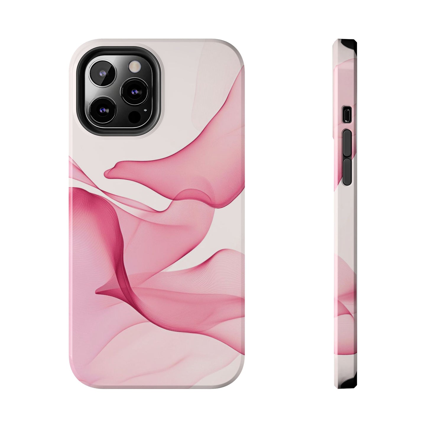 Stylish Tough Phone Cases with Abstract Pink Design, Protective Cases for Her, Gift for Birthdays, Trendy Phone Accessories, Floral [...]