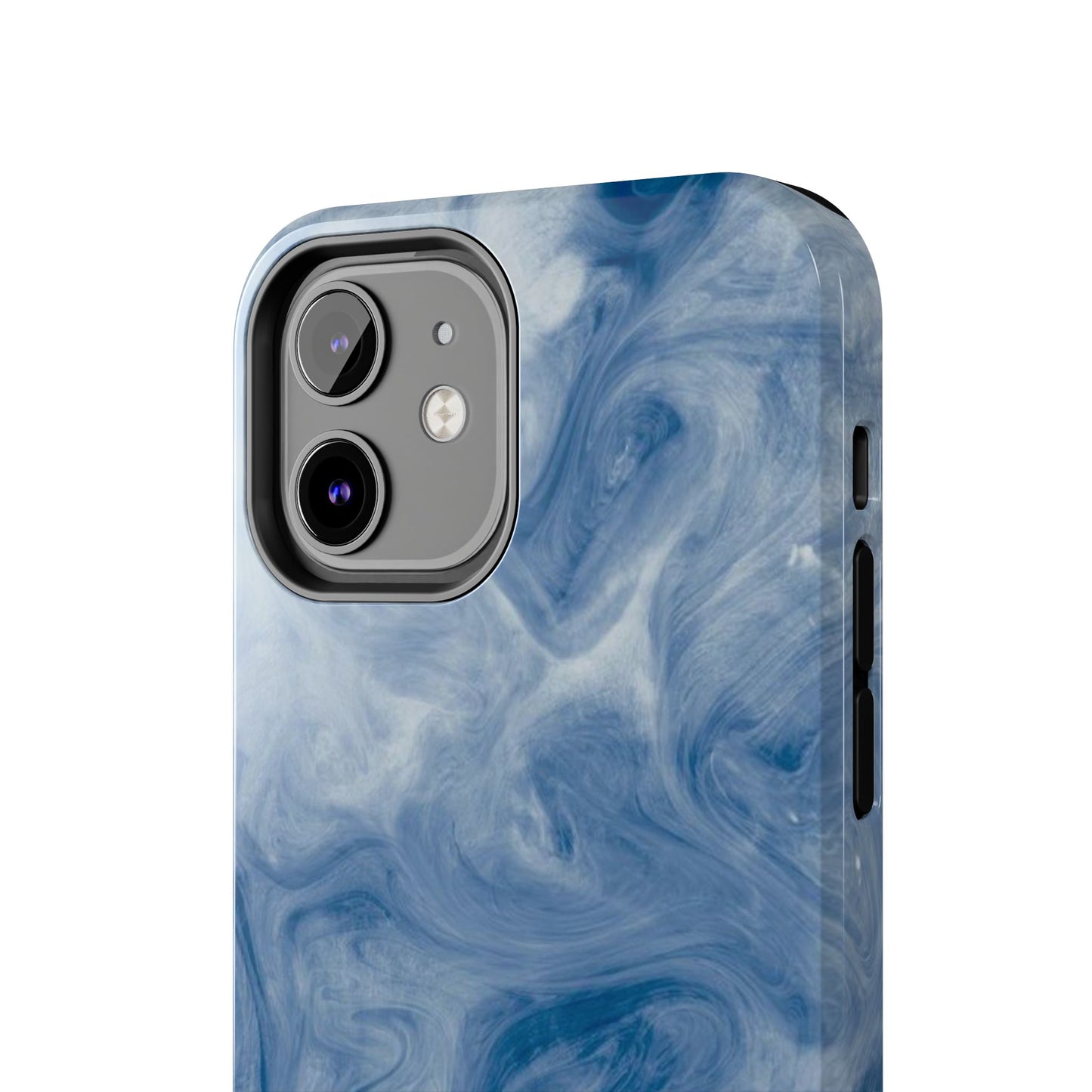 Marble Blue Tough Phone Cases, Phone Protection, Unique Design, Fashion Accessory, Gift for Her, Trendy Smartphone Cover