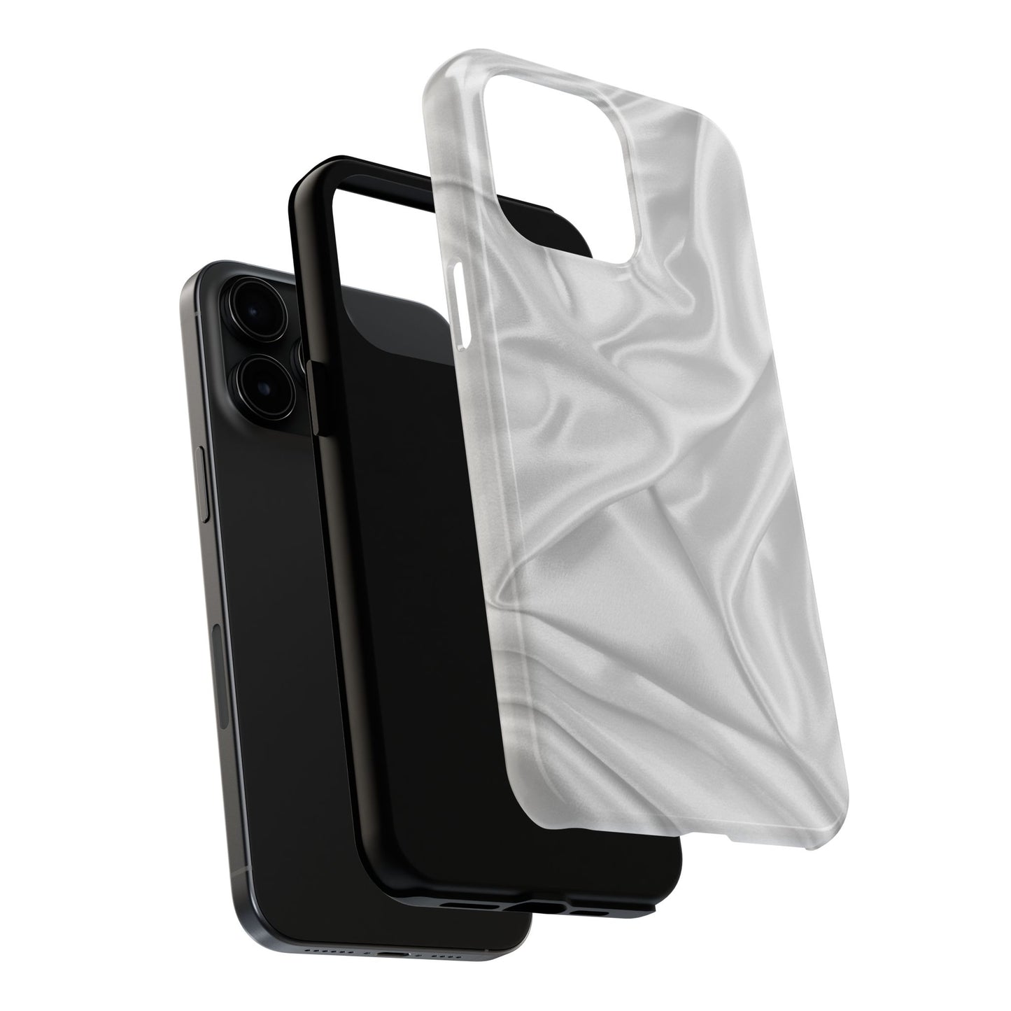 Stylish Tough Phone Cases | Elegant Silk Design | Durable Protection, Gift for Her, Minimalist Accessory, Luxury, Fashionable Cell [...]