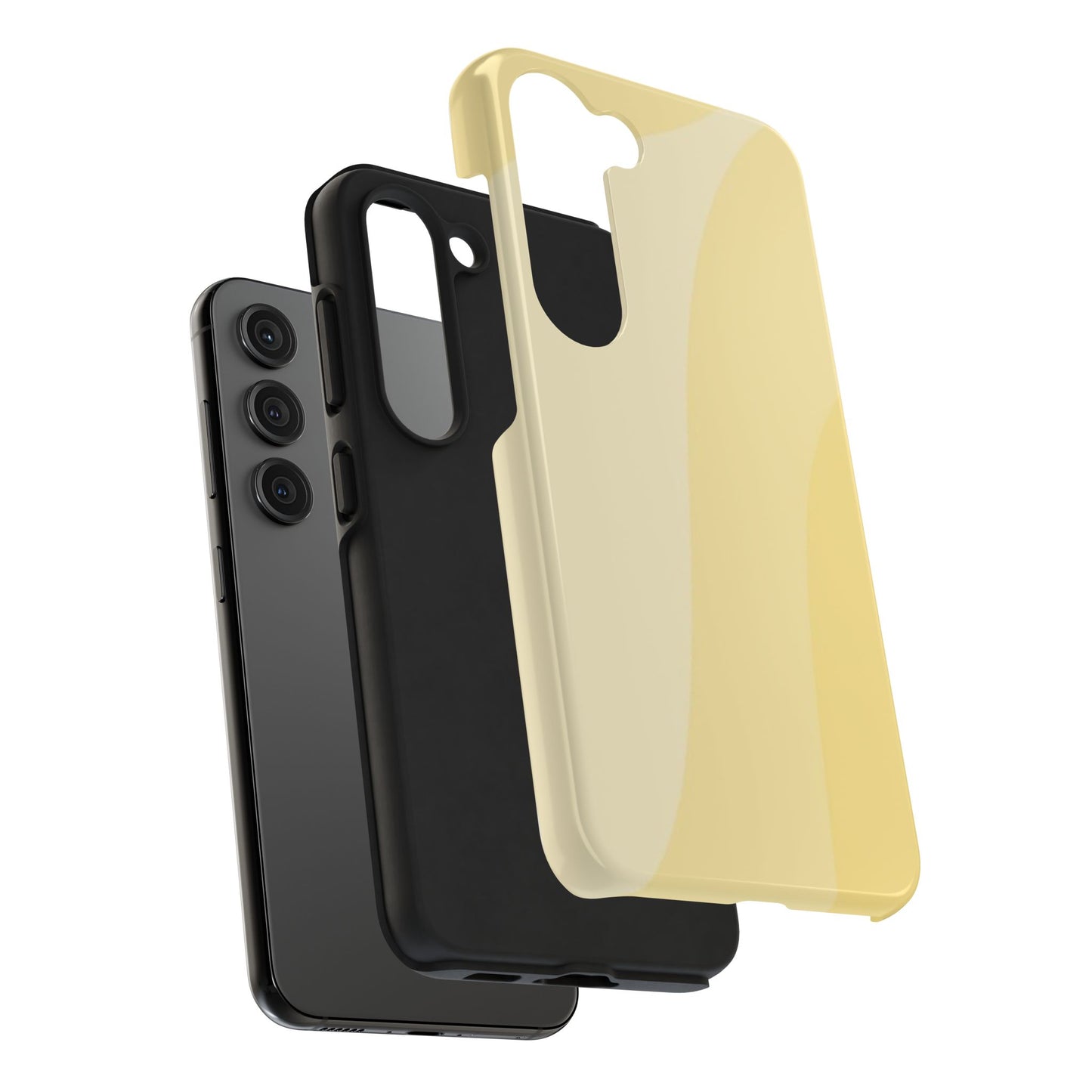 Yellow Wave Tough Phone Cases - Durable, Stylish Protection for Everyone, Ideal Gift for Birthdays, Self-Care, Everyday Reliability, [...]