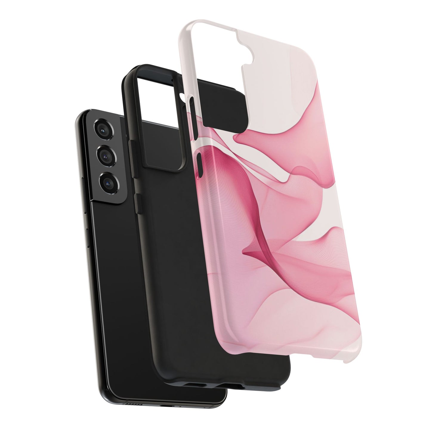 Stylish Tough Phone Cases with Abstract Pink Design, Protective Cases for Her, Gift for Birthdays, Trendy Phone Accessories, Floral [...]