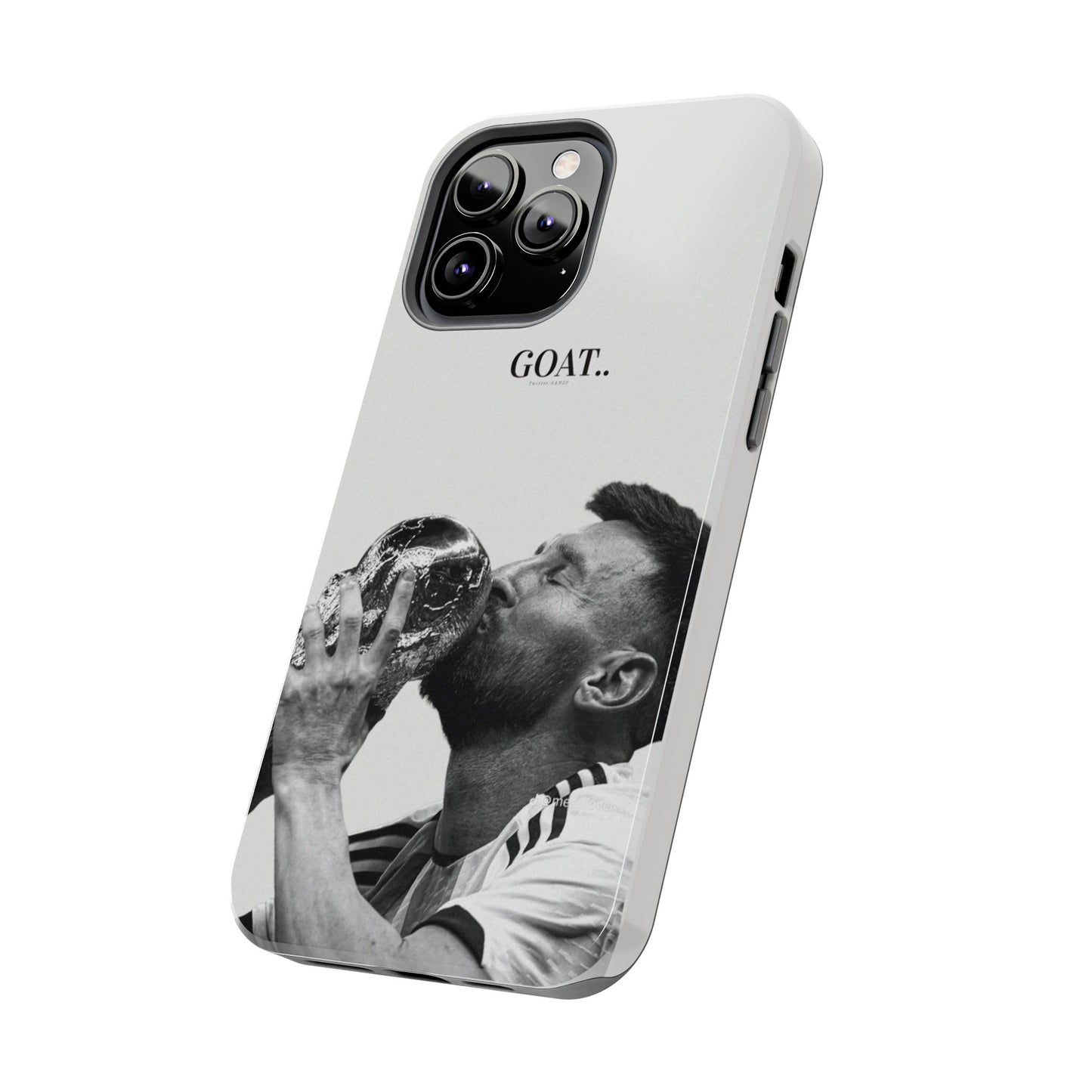 Soccer GOAT Phone Case, Tough Phone Case, Sports Accessory, Gift for Soccer Fans, Mens Birthday Gift, Unique Phone Cover