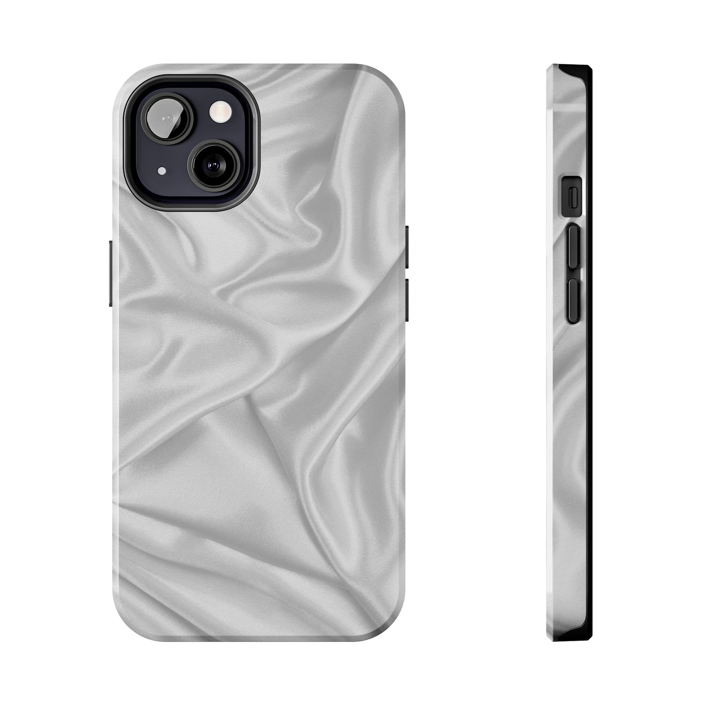 Stylish Tough Phone Cases | Elegant Silk Design | Durable Protection, Gift for Her, Minimalist Accessory, Luxury, Fashionable Cell [...]