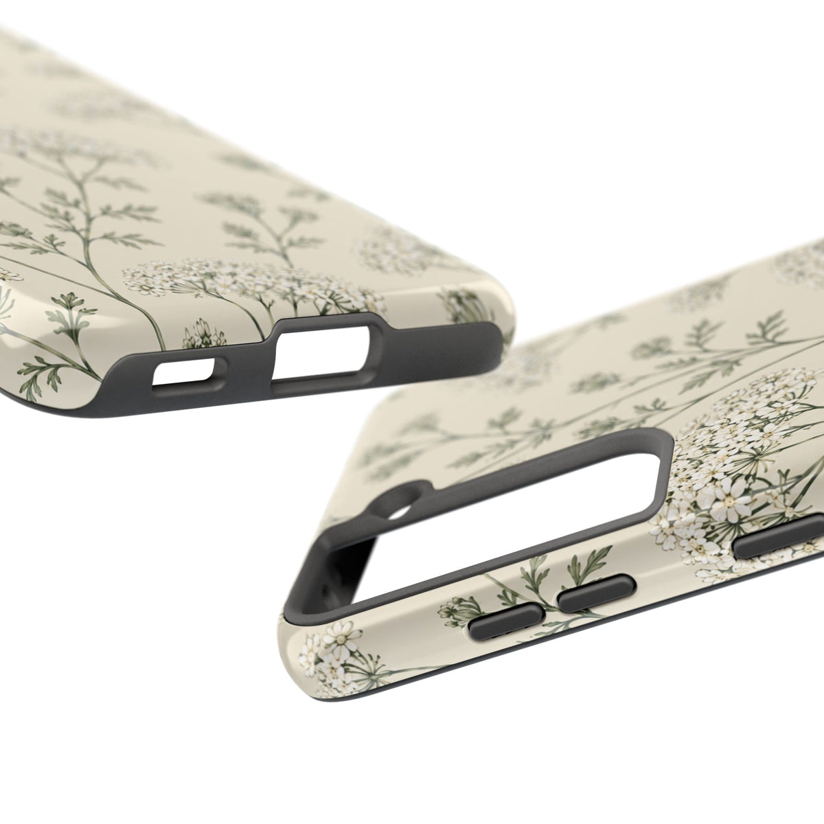 Floral Queen Anne's Lace Tough Phone Case – Protective Botanical iPhone Cover