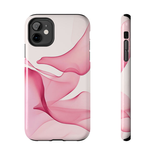 Stylish Tough Phone Cases with Abstract Pink Design, Protective Cases for Her, Gift for Birthdays, Trendy Phone Accessories, Floral [...]