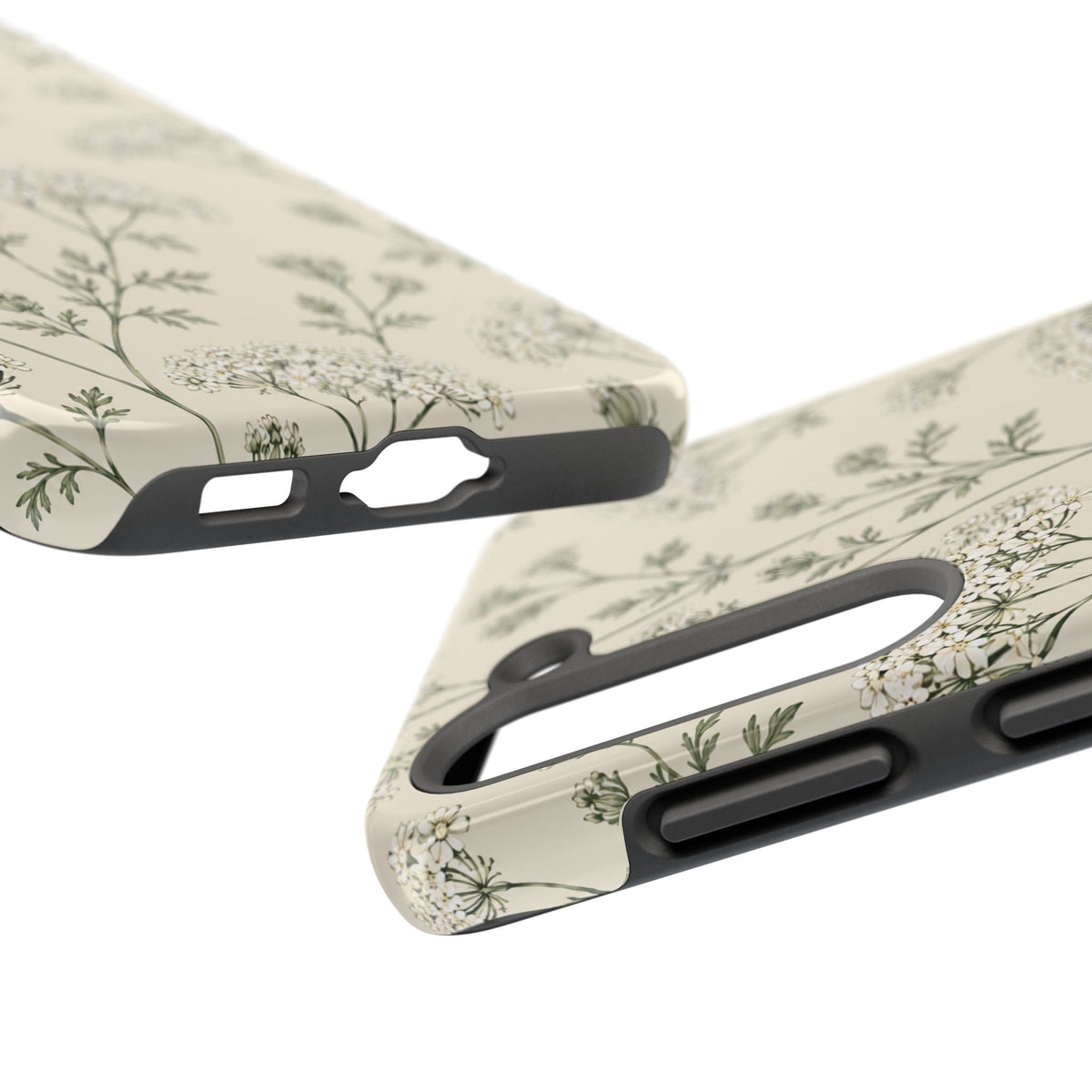 Floral Queen Anne's Lace Tough Phone Case – Protective Botanical iPhone Cover