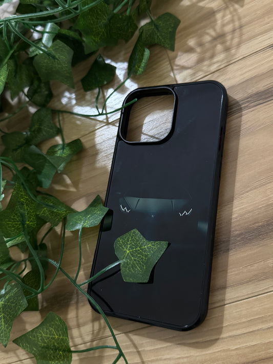 Sleek Black Phone Case Pinterest aesthetic