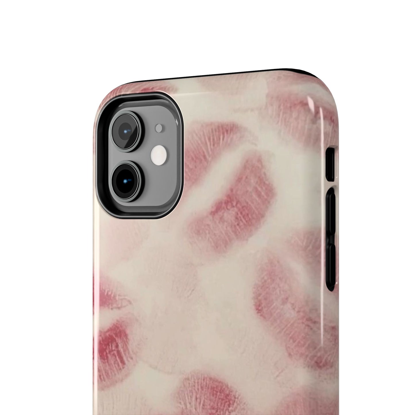Stylish Kiss Print Phone Cases | Chic Mobile Covers for Trendy Users, Gift for Her, Protective Case, Birthday Present, Valentine's Day