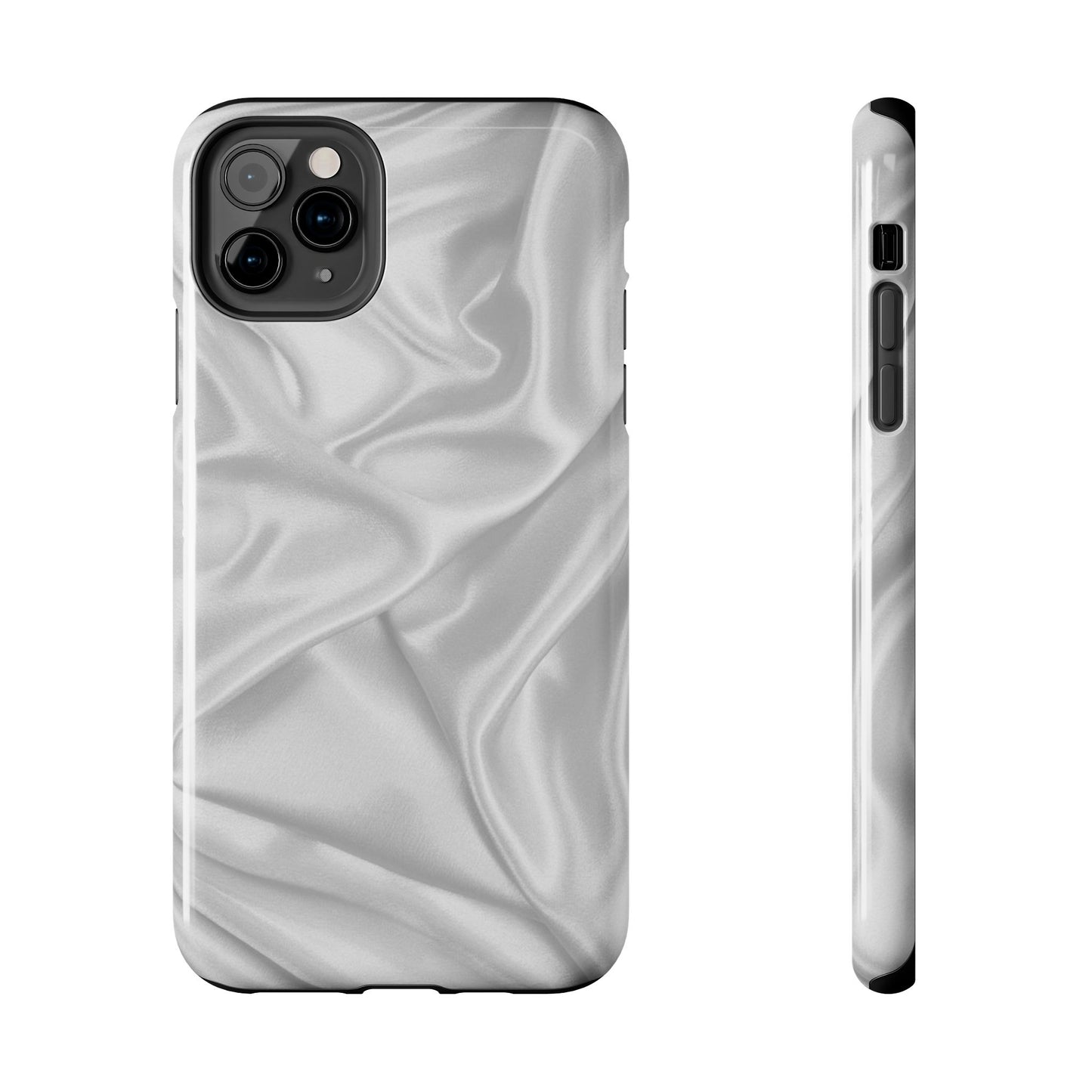 Stylish Tough Phone Cases | Elegant Silk Design | Durable Protection, Gift for Her, Minimalist Accessory, Luxury, Fashionable Cell [...]