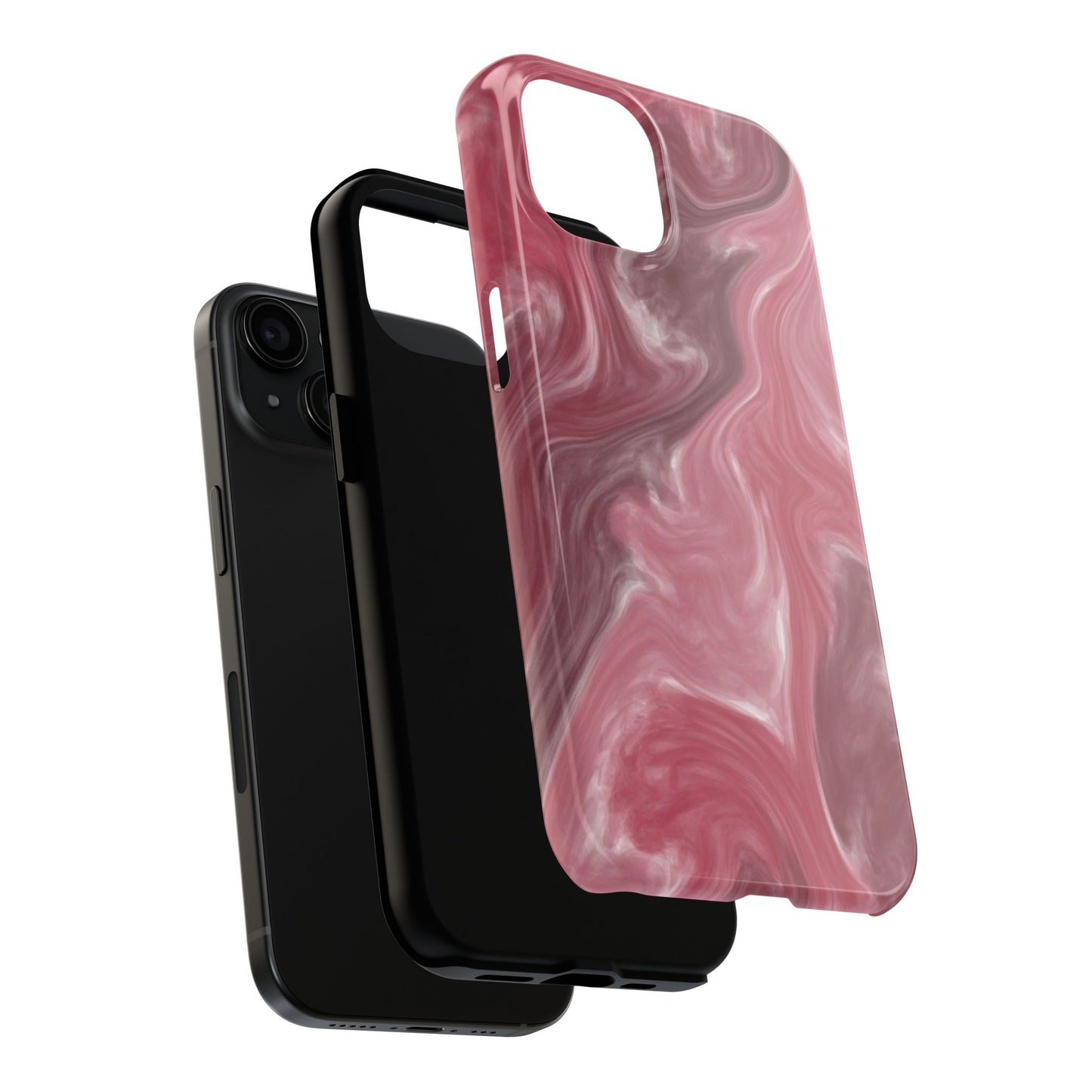 Stylish Marble Phone Case - Tough Shockproof Cover, Apple iPhone, Samsung Galaxy, Gift for Her, Trendy Accessory