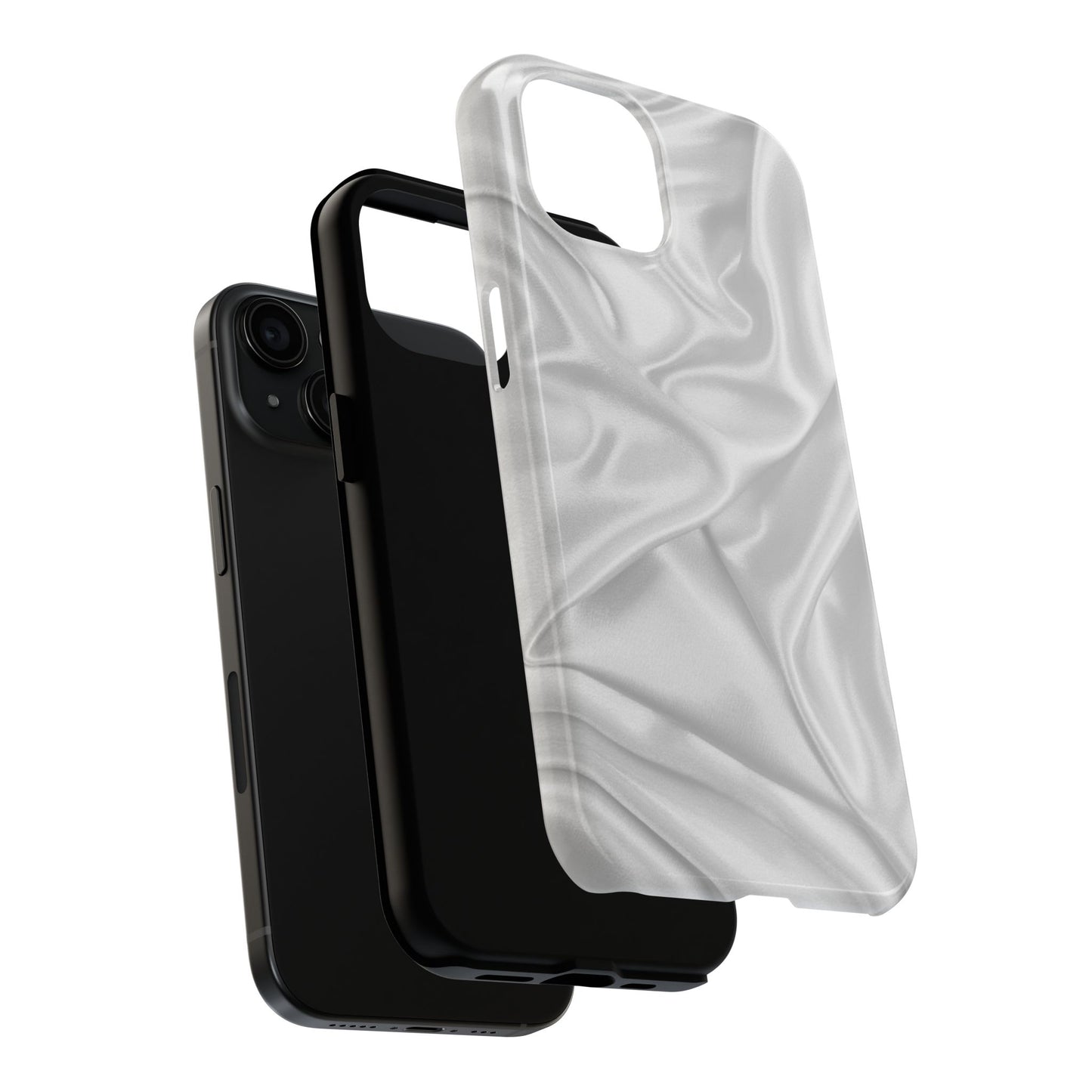 Stylish Tough Phone Cases | Elegant Silk Design | Durable Protection, Gift for Her, Minimalist Accessory, Luxury, Fashionable Cell [...]