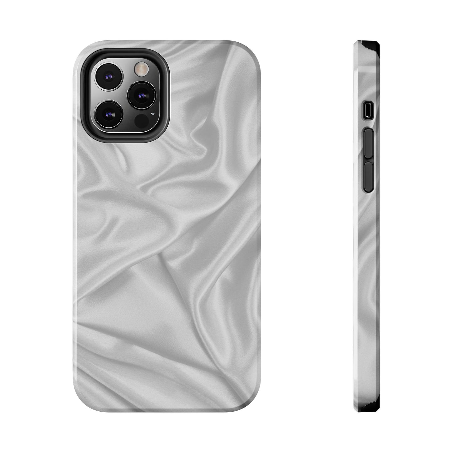 Stylish Tough Phone Cases | Elegant Silk Design | Durable Protection, Gift for Her, Minimalist Accessory, Luxury, Fashionable Cell [...]
