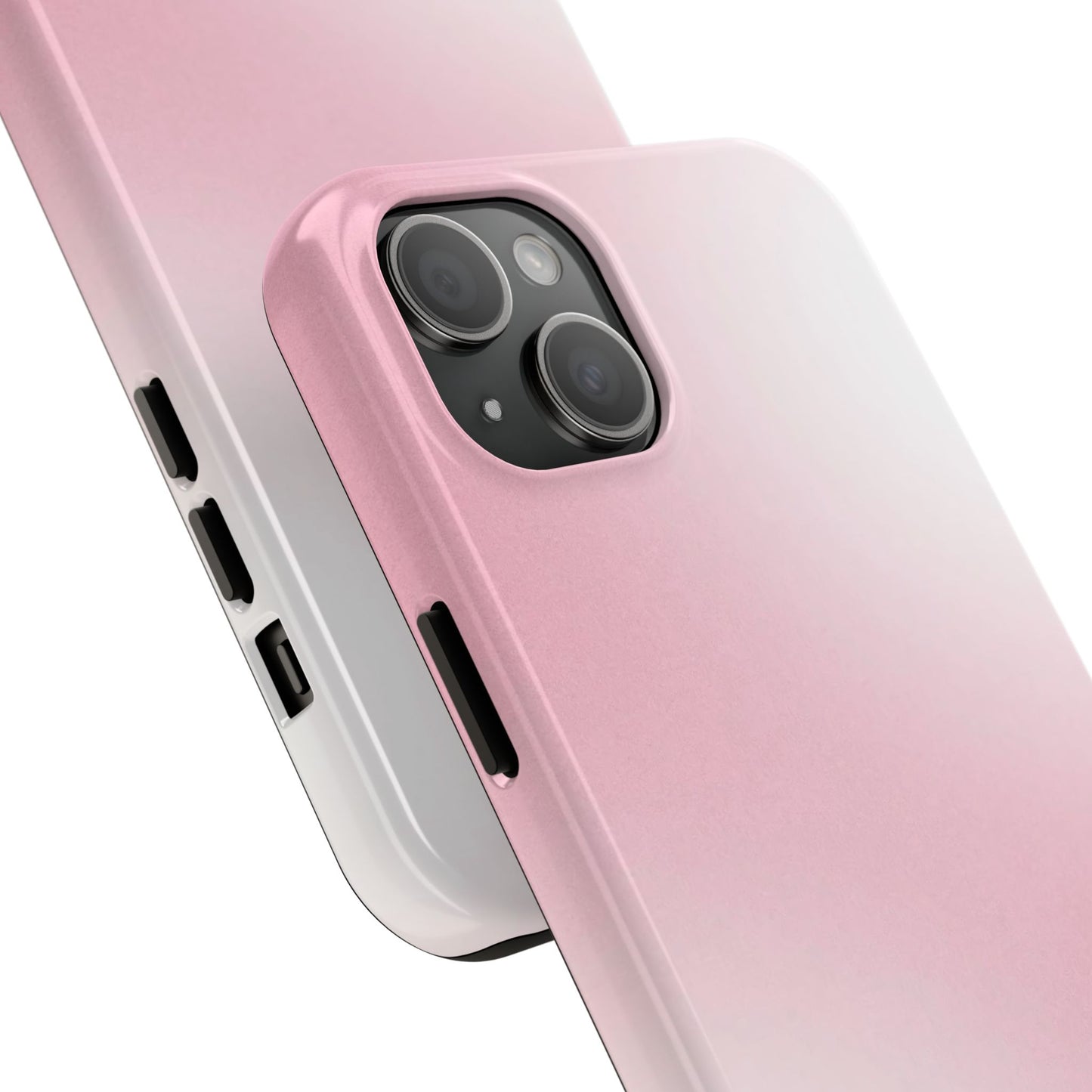 Stylish Tough Phone Cases, Durable Phone Covers, Pink Gradient Phone Case, Gift for Her, Trendy Phone Accessories