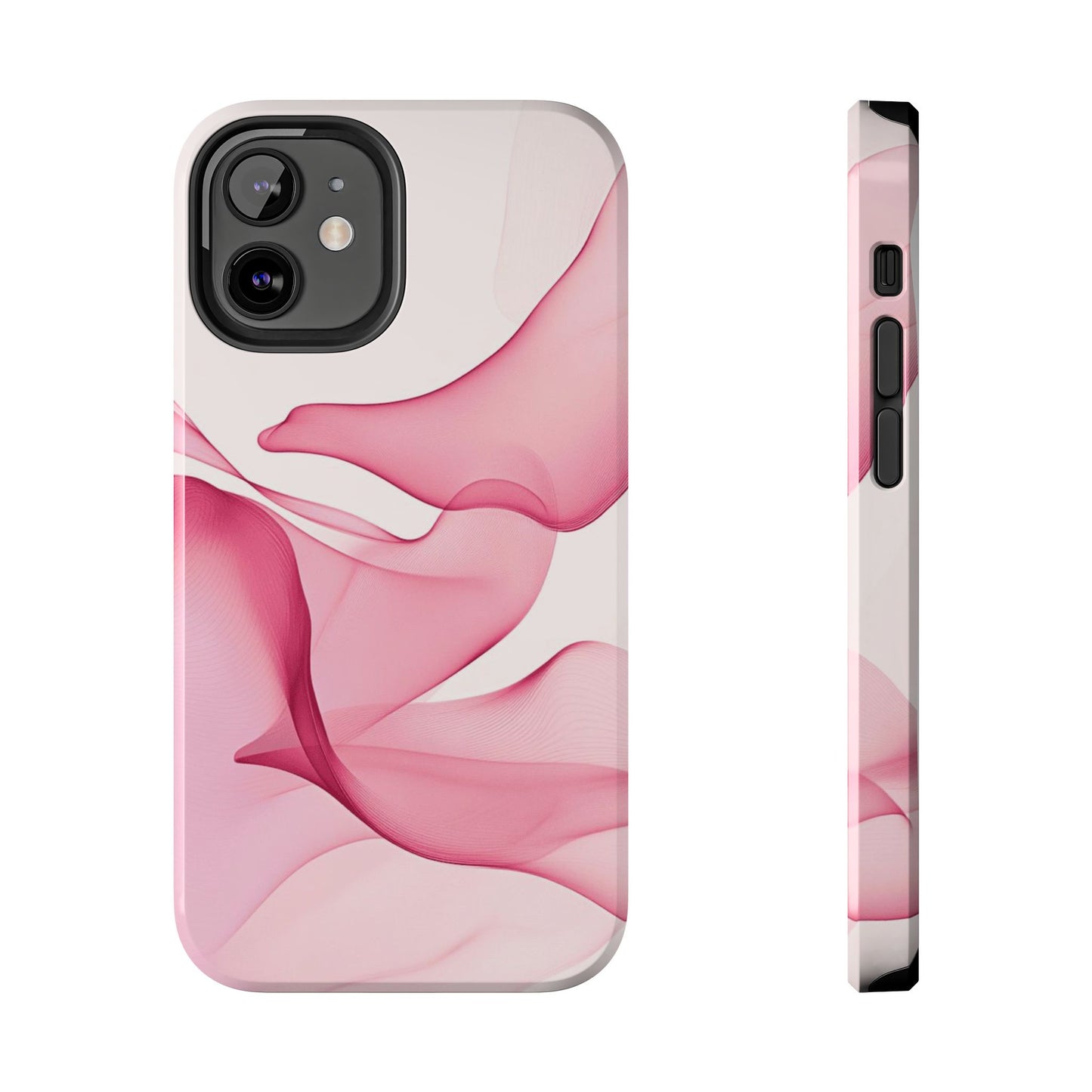 Stylish Tough Phone Cases with Abstract Pink Design, Protective Cases for Her, Gift for Birthdays, Trendy Phone Accessories, Floral [...]