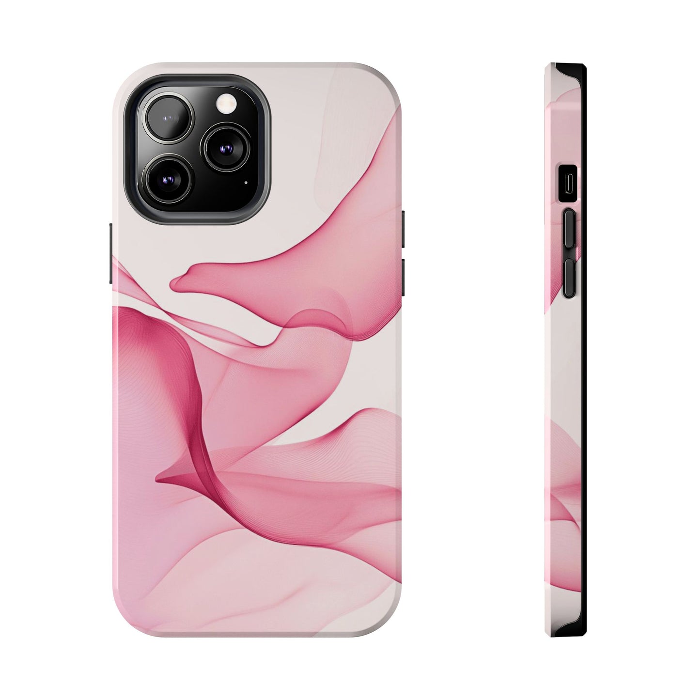 Stylish Tough Phone Cases with Abstract Pink Design, Protective Cases for Her, Gift for Birthdays, Trendy Phone Accessories, Floral [...]