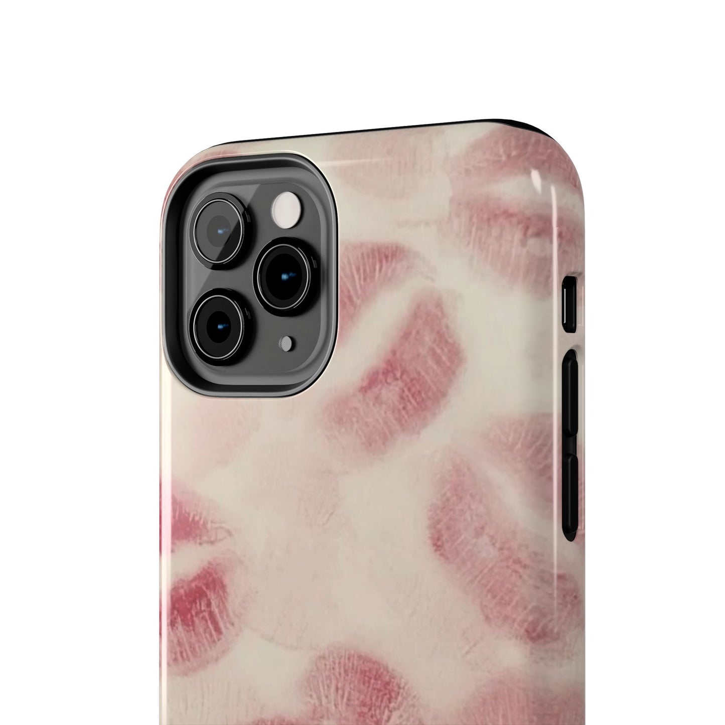 Stylish Kiss Print Phone Cases | Chic Mobile Covers for Trendy Users, Gift for Her, Protective Case, Birthday Present, Valentine's Day