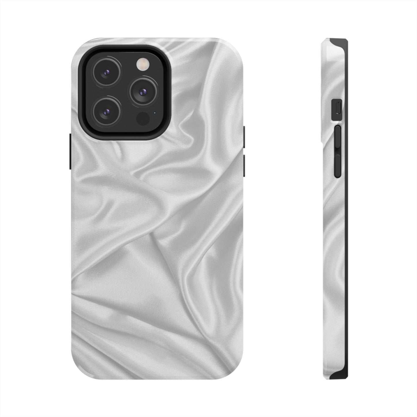 Stylish Tough Phone Cases | Elegant Silk Design | Durable Protection, Gift for Her, Minimalist Accessory, Luxury, Fashionable Cell [...]