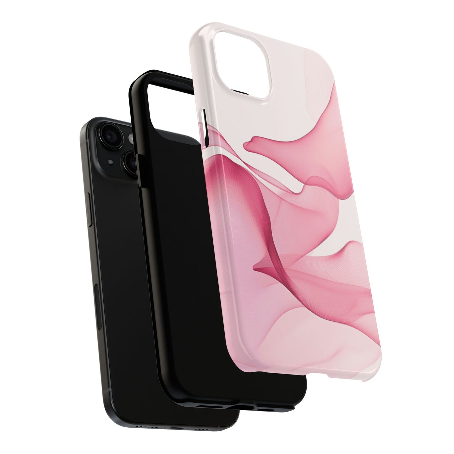 Stylish Tough Phone Cases with Abstract Pink Design, Protective Cases for Her, Gift for Birthdays, Trendy Phone Accessories, Floral [...]