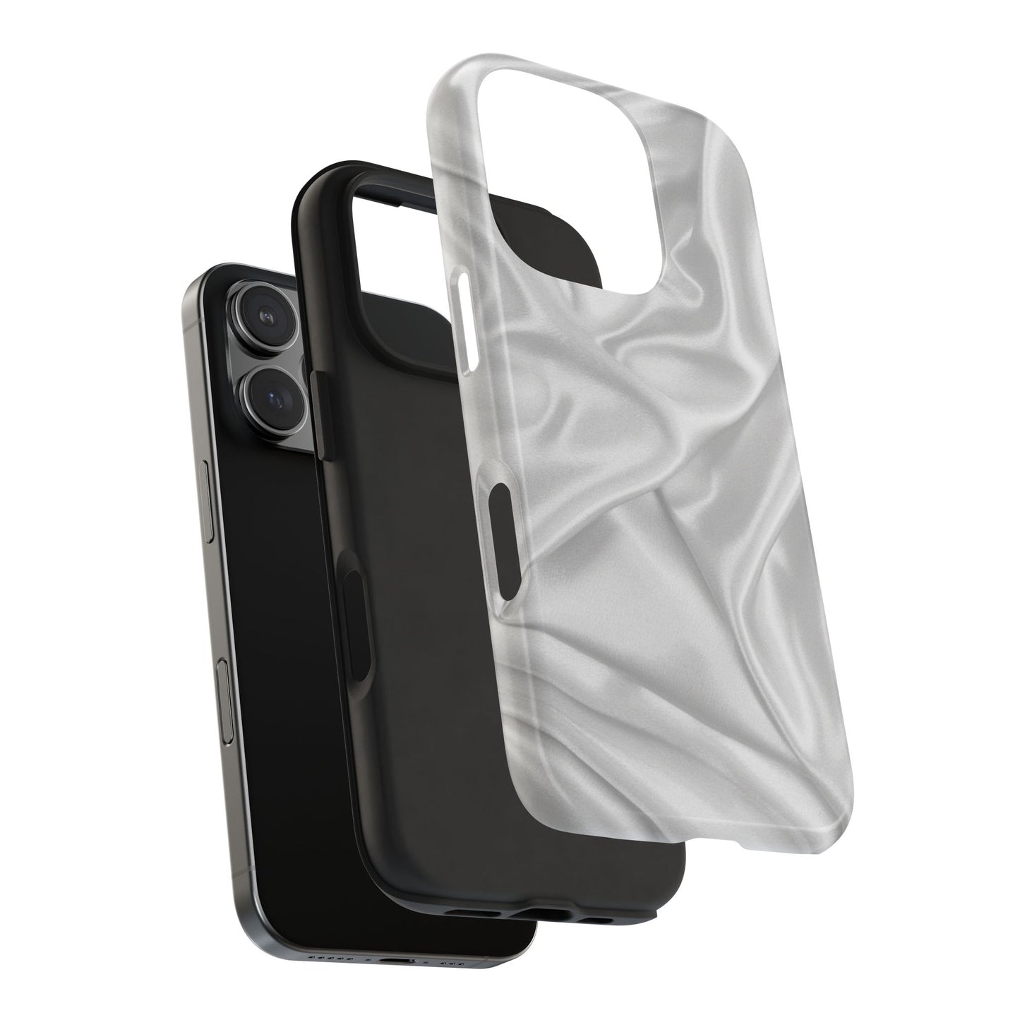 Stylish Tough Phone Cases | Elegant Silk Design | Durable Protection, Gift for Her, Minimalist Accessory, Luxury, Fashionable Cell [...]
