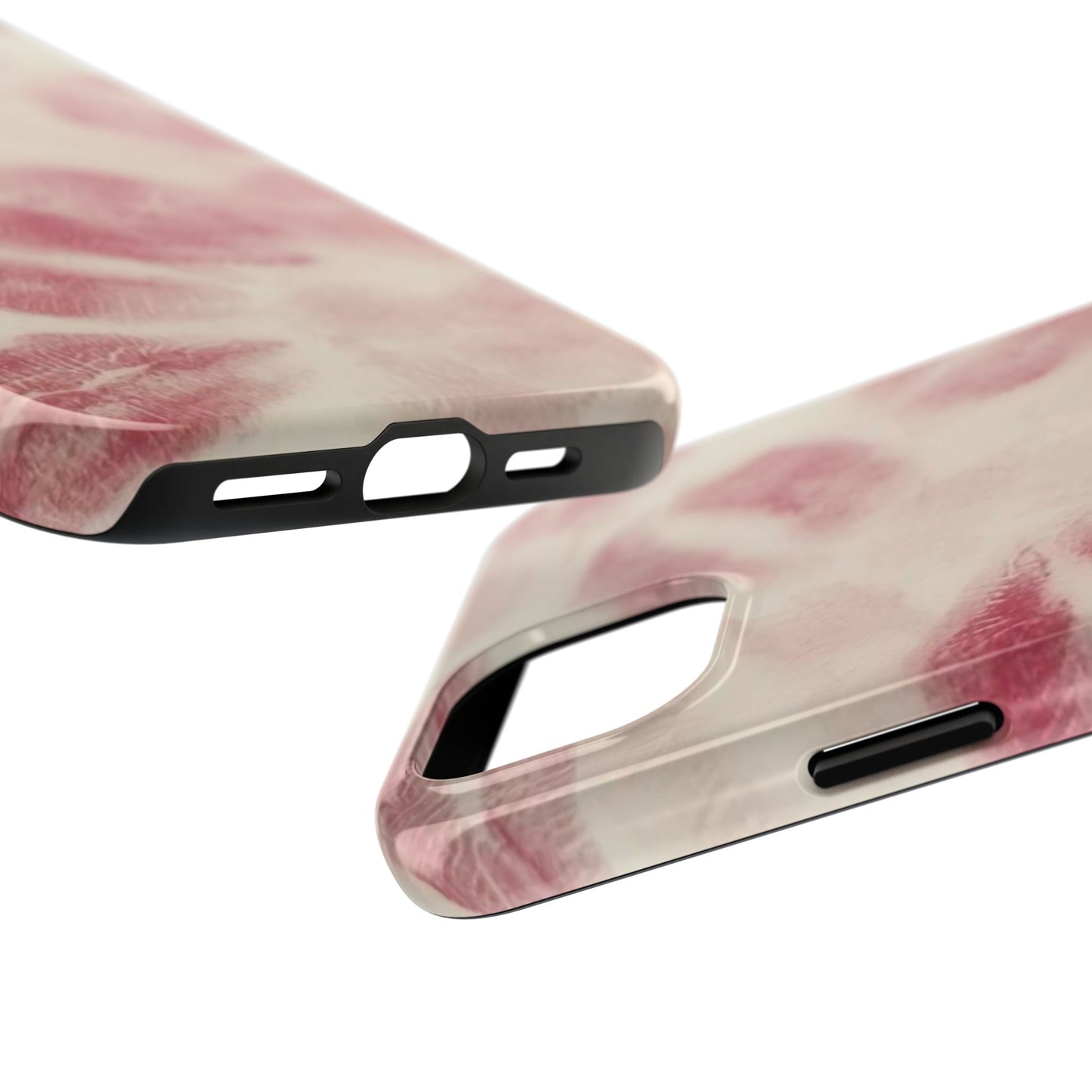 Stylish Kiss Print Phone Cases | Chic Mobile Covers for Trendy Users, Gift for Her, Protective Case, Birthday Present, Valentine's Day