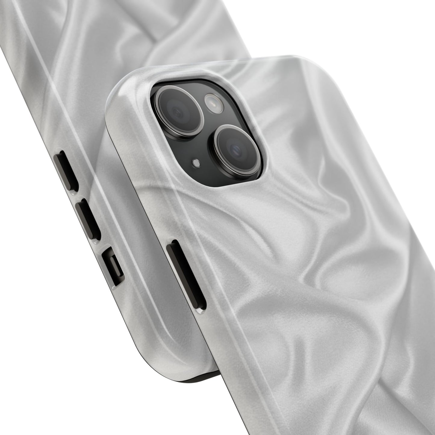 Stylish Tough Phone Cases | Elegant Silk Design | Durable Protection, Gift for Her, Minimalist Accessory, Luxury, Fashionable Cell [...]