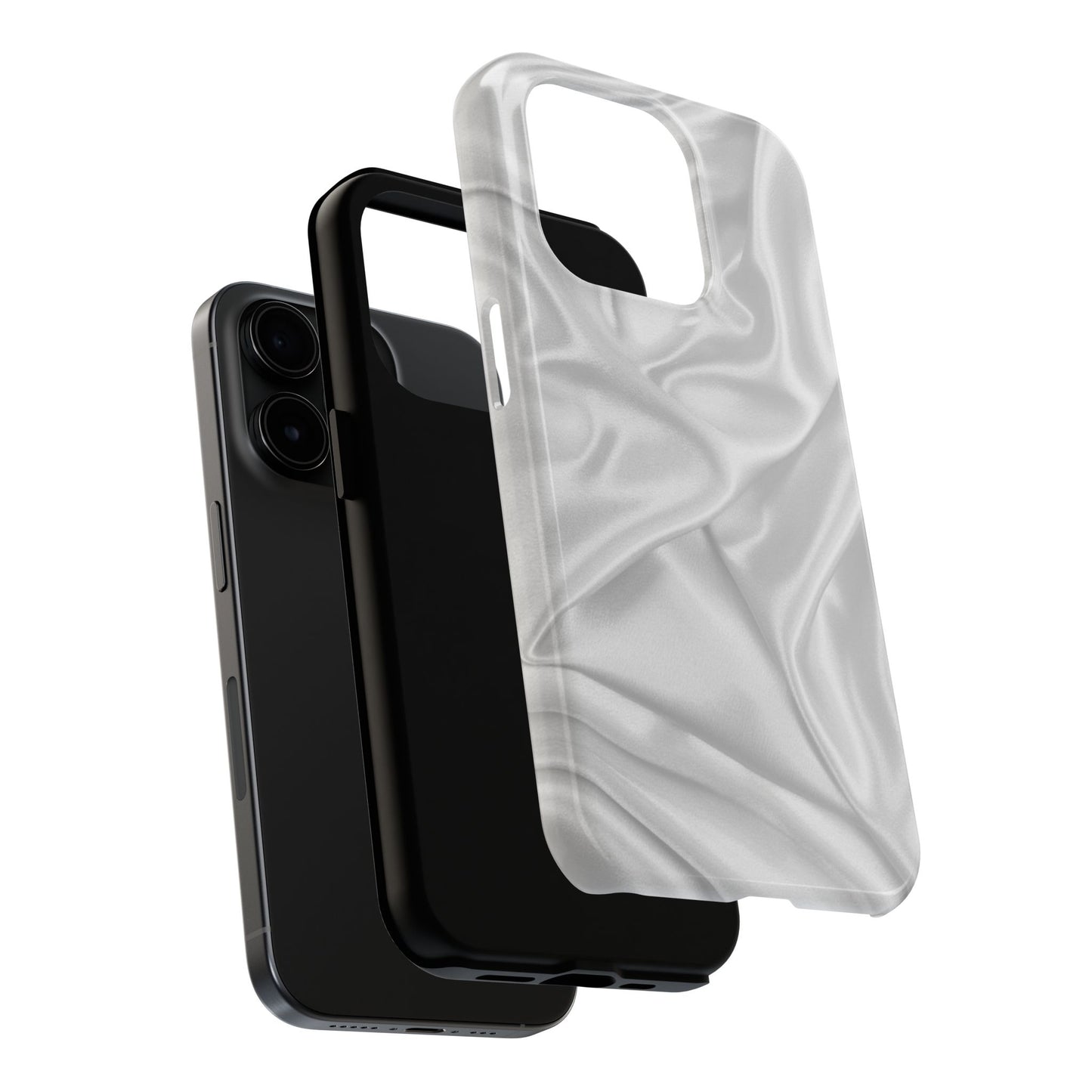 Stylish Tough Phone Cases | Elegant Silk Design | Durable Protection, Gift for Her, Minimalist Accessory, Luxury, Fashionable Cell [...]