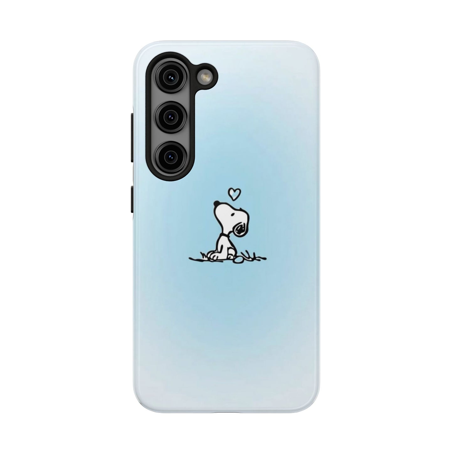 Snoopy Love Tough Phone Cases, Durable Phone Covers for Dog Lovers, Cute Gift for Birthdays, Valentine's Day, Pet Enthusiasts