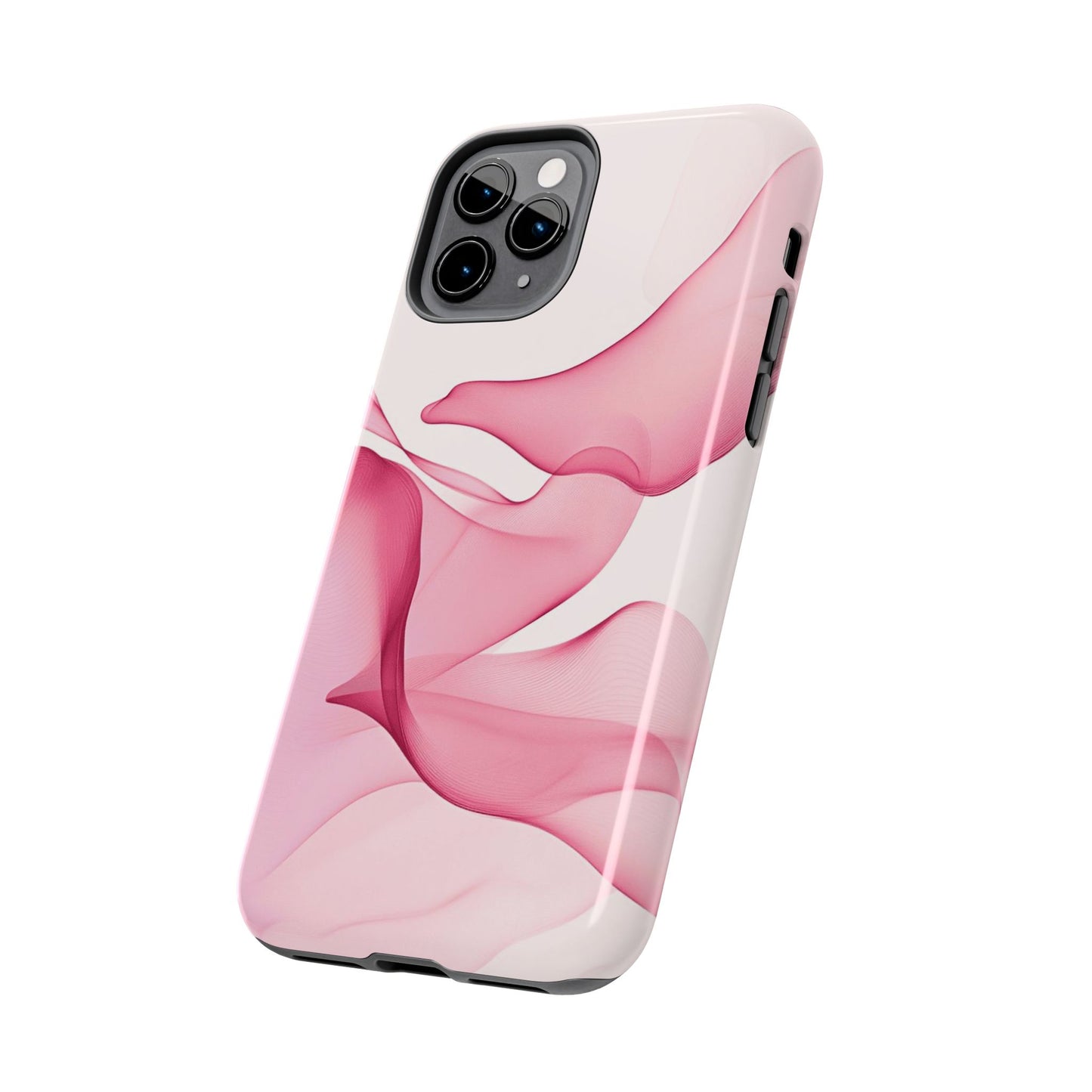 Stylish Tough Phone Cases with Abstract Pink Design, Protective Cases for Her, Gift for Birthdays, Trendy Phone Accessories, Floral [...]