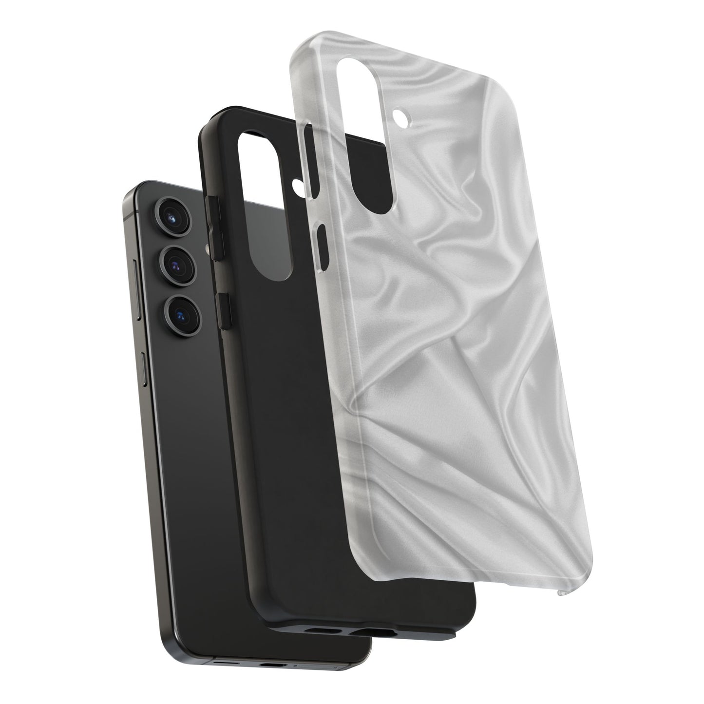 Stylish Tough Phone Cases | Elegant Silk Design | Durable Protection, Gift for Her, Minimalist Accessory, Luxury, Fashionable Cell [...]