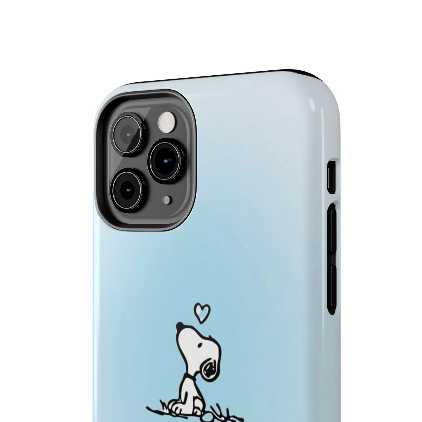 Snoopy Love Tough Phone Cases, Durable Phone Covers for Dog Lovers, Cute Gift for Birthdays, Valentine's Day, Pet Enthusiasts