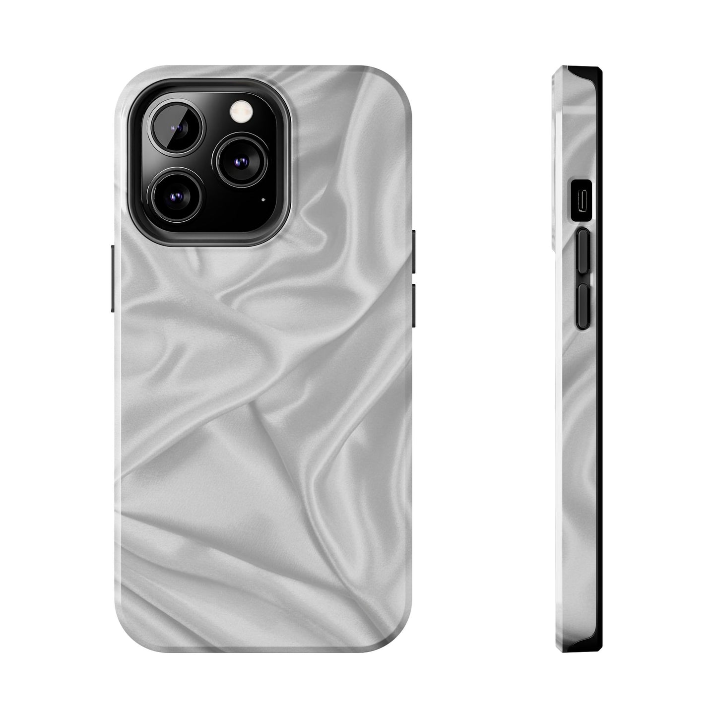 Stylish Tough Phone Cases | Elegant Silk Design | Durable Protection, Gift for Her, Minimalist Accessory, Luxury, Fashionable Cell [...]