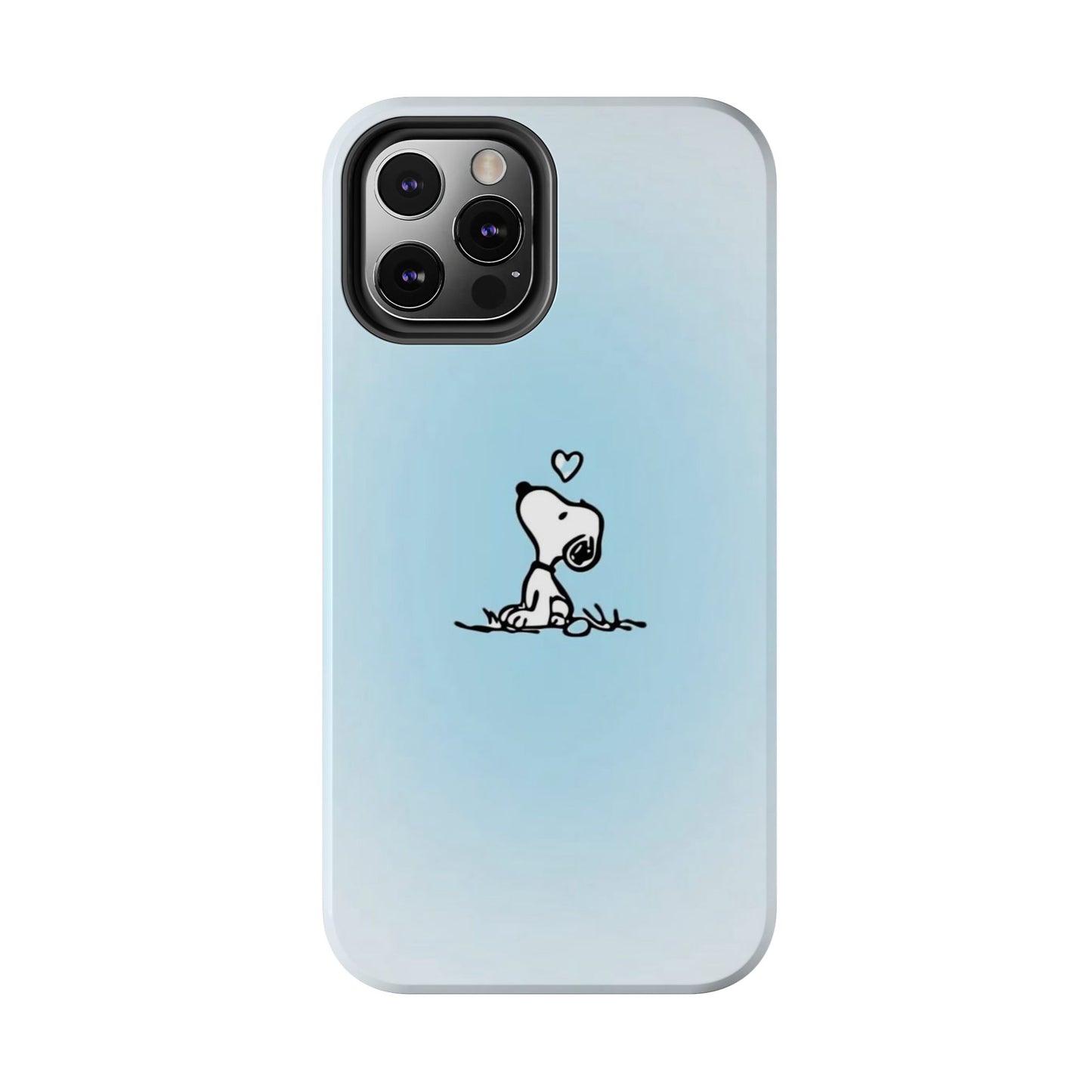 Snoopy Love Tough Phone Cases, Durable Phone Covers for Dog Lovers, Cute Gift for Birthdays, Valentine's Day, Pet Enthusiasts