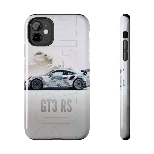 Porsche GT3 RS Tough Phone Case, Durable Phone Cover, Automotive Enthusiast Gift, Car Lover Accessory, Racing-Themed Protection