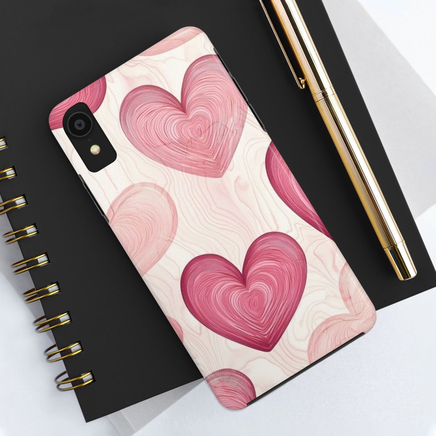 Romantic Heart Phone Cases - Cute, Durable Covers for Valentine's Day, Gift for Her, Love Decor, Phone Accessories
